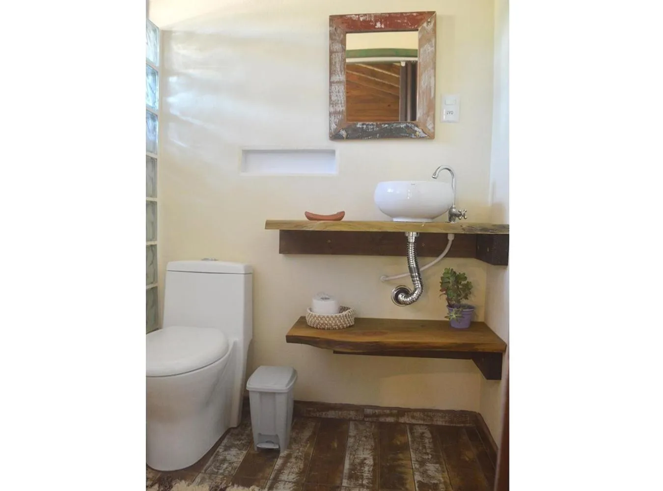 Bathroom in Pousada Refúgio dos Pássaros