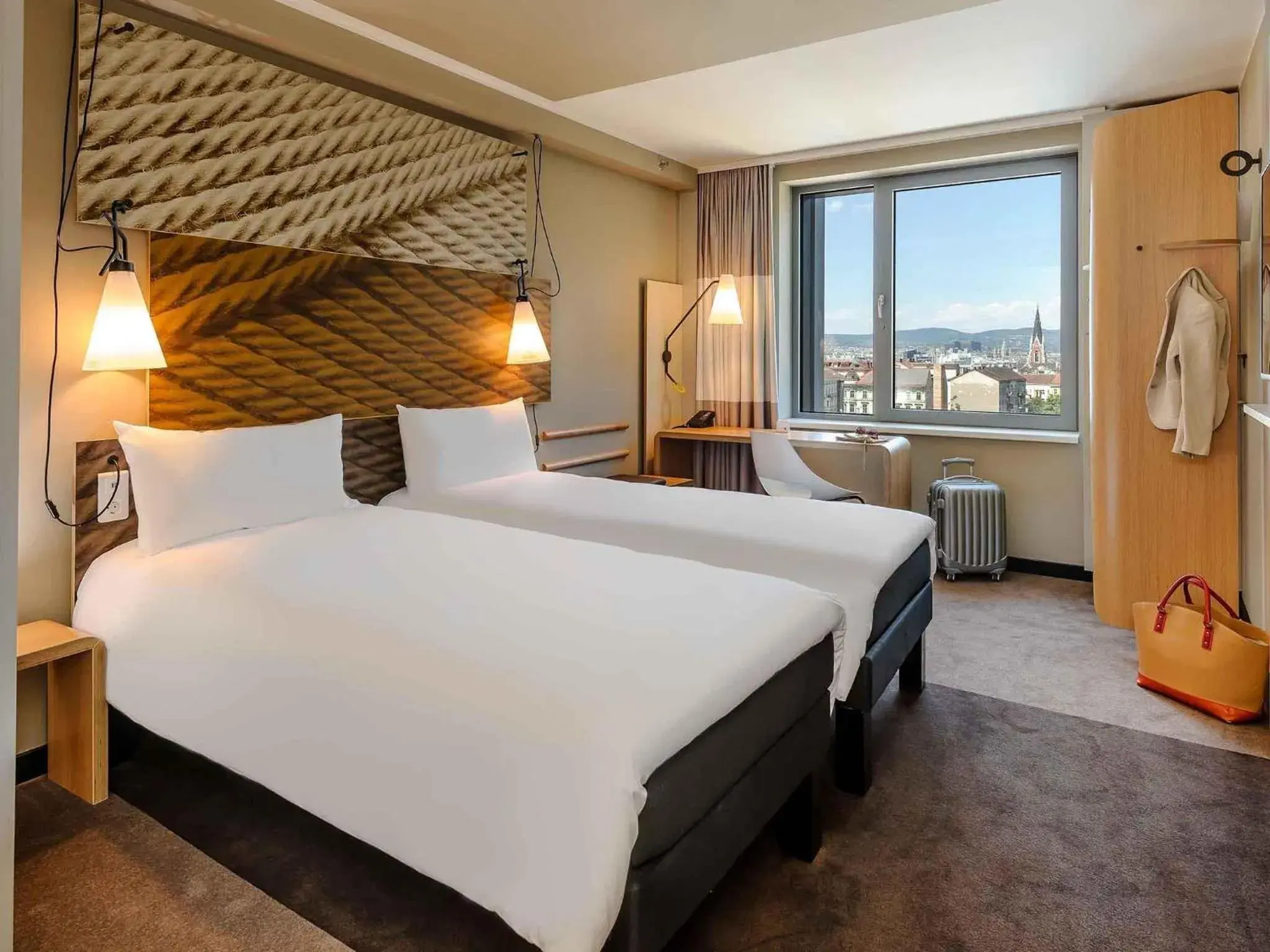 Bedroom, Bed in ibis Wien Hauptbahnhof Bedroom, Bed in ibis Wien Hauptbahnhof