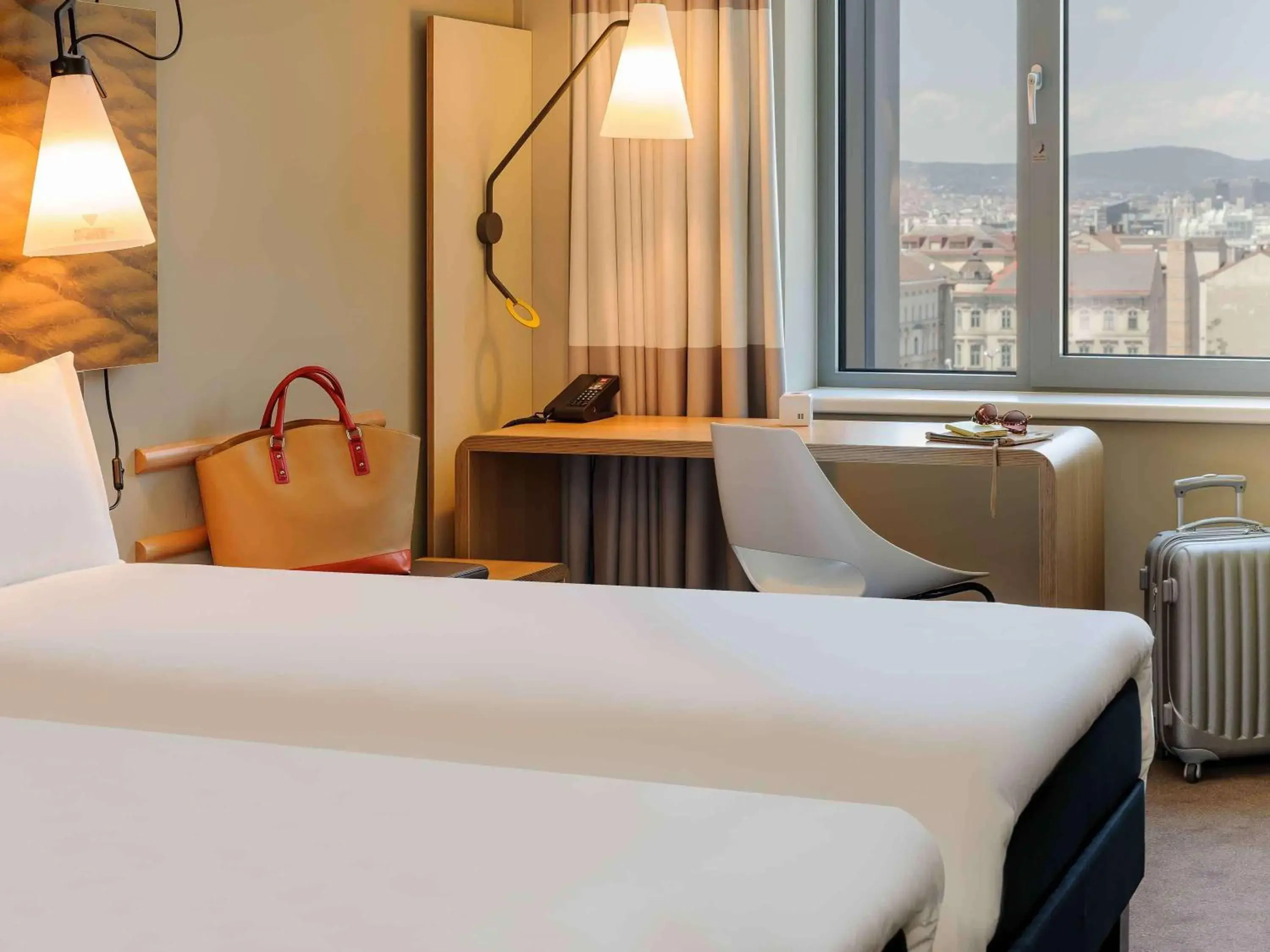 Photo of the whole room, Bed in ibis Wien Hauptbahnhof Photo of the whole room, Bed in ibis Wien Hauptbahnhof