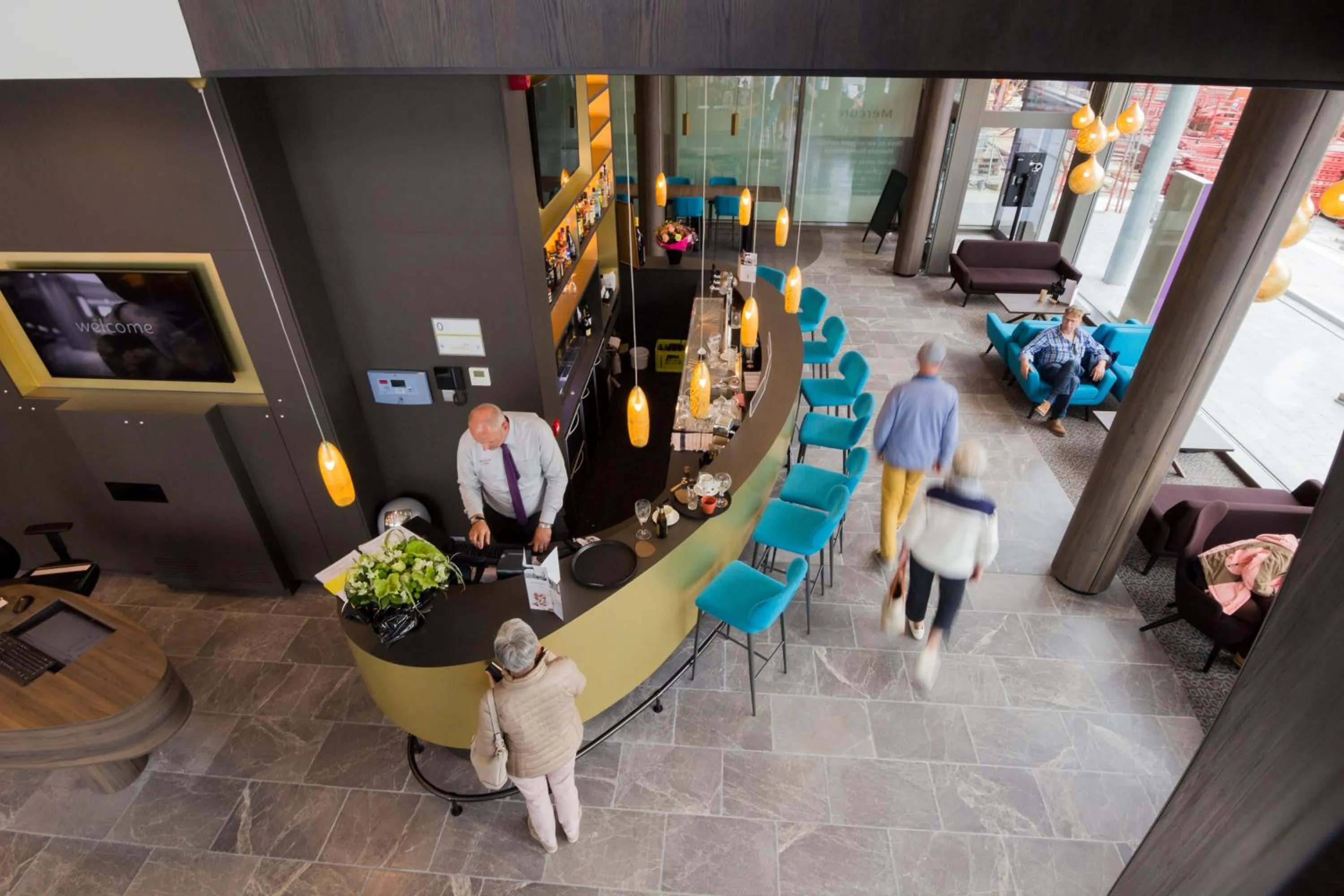 Lobby or reception in Mercure Blankenberge
