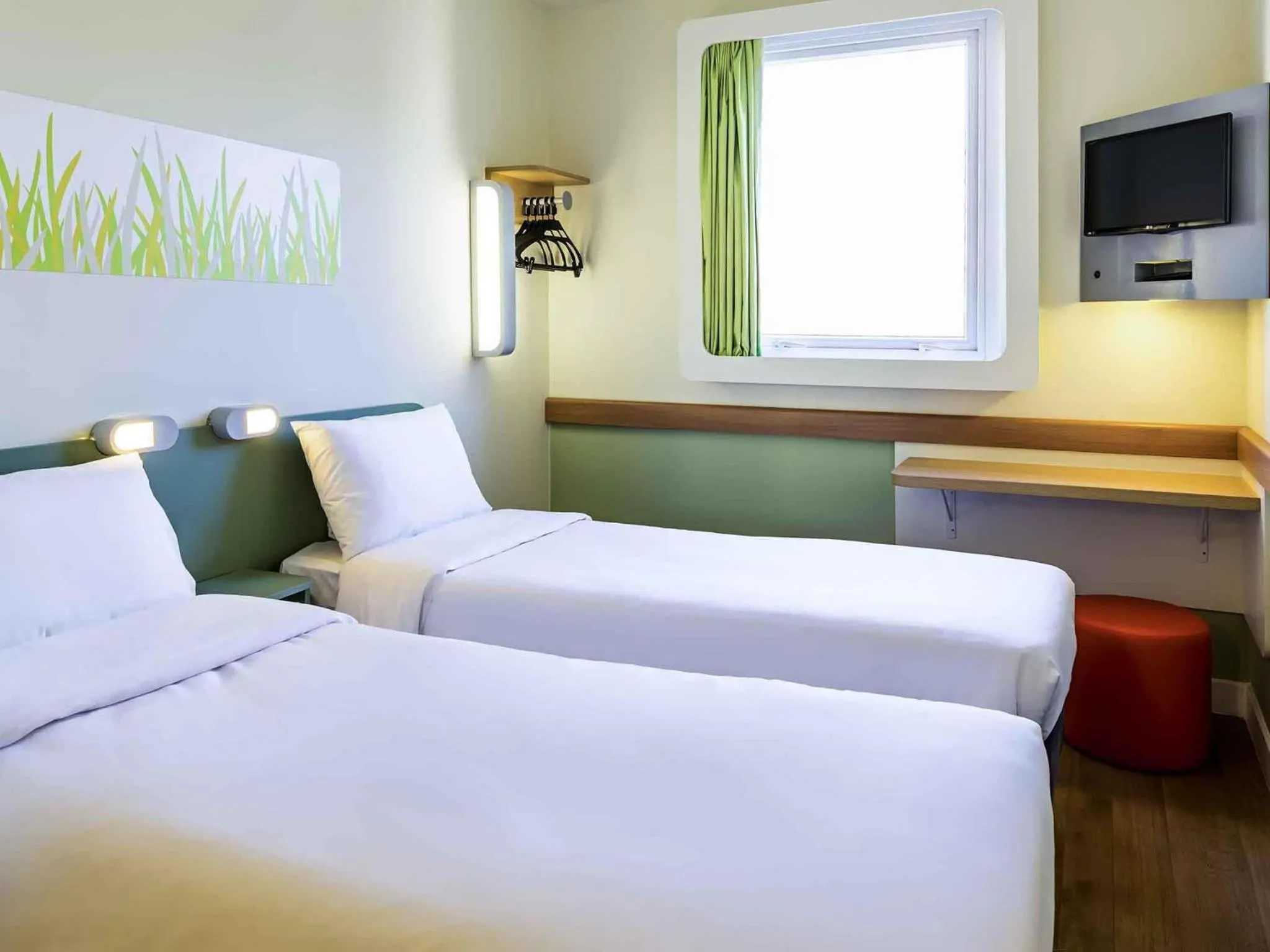 Bedroom, Bed in ibis budget RJ Praia de Botafogo