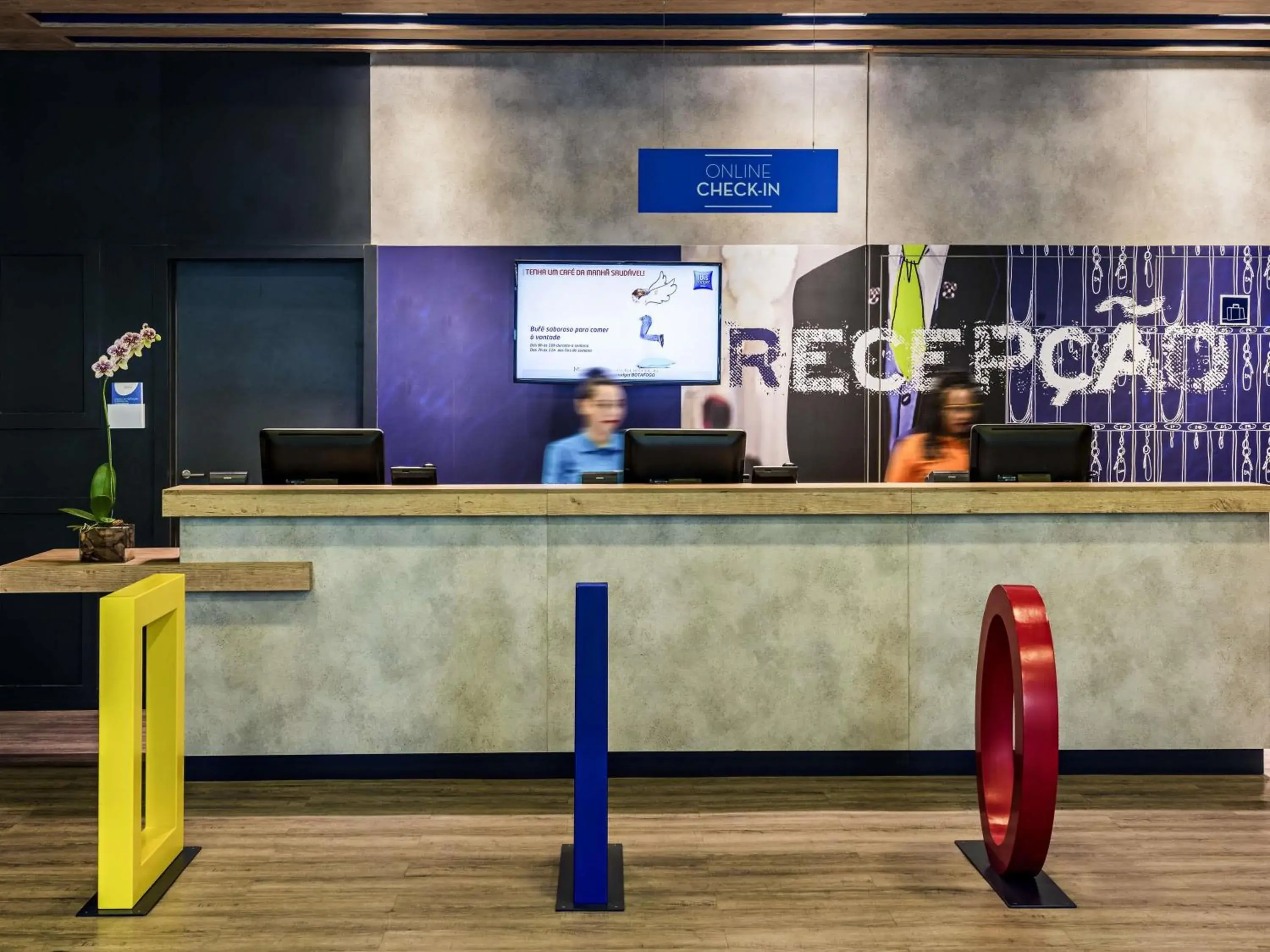 Property building in ibis budget RJ Praia de Botafogo Property building in ibis budget RJ Praia de Botafogo