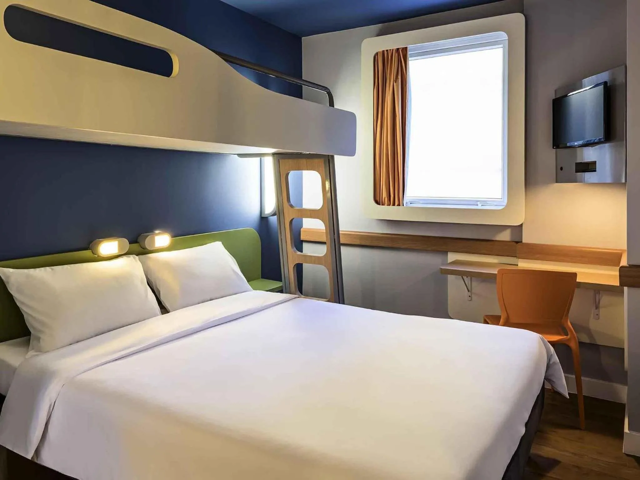 Bedroom, Bed in ibis budget RJ Praia de Botafogo