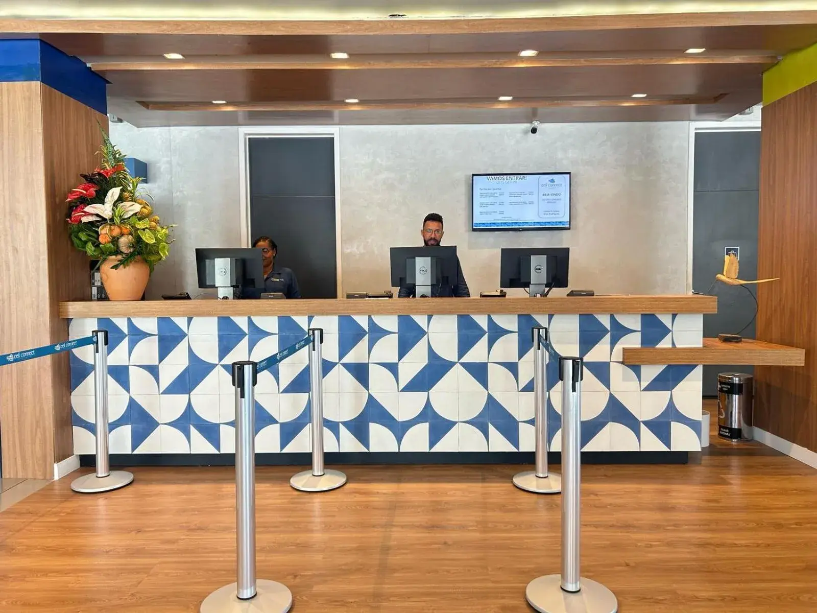 Lobby or reception in Celi Connect Hotel Orla Aracaju Lobby or reception in Celi Connect Hotel Orla Aracaju