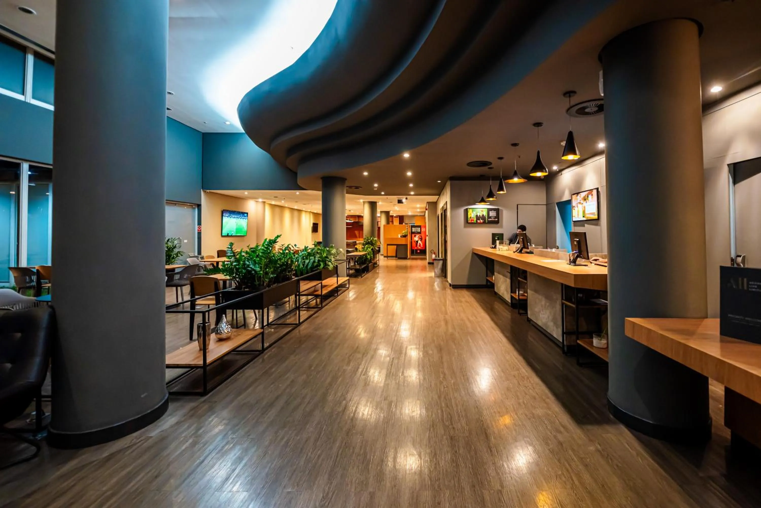 Lobby or reception in ibis Santo Andre