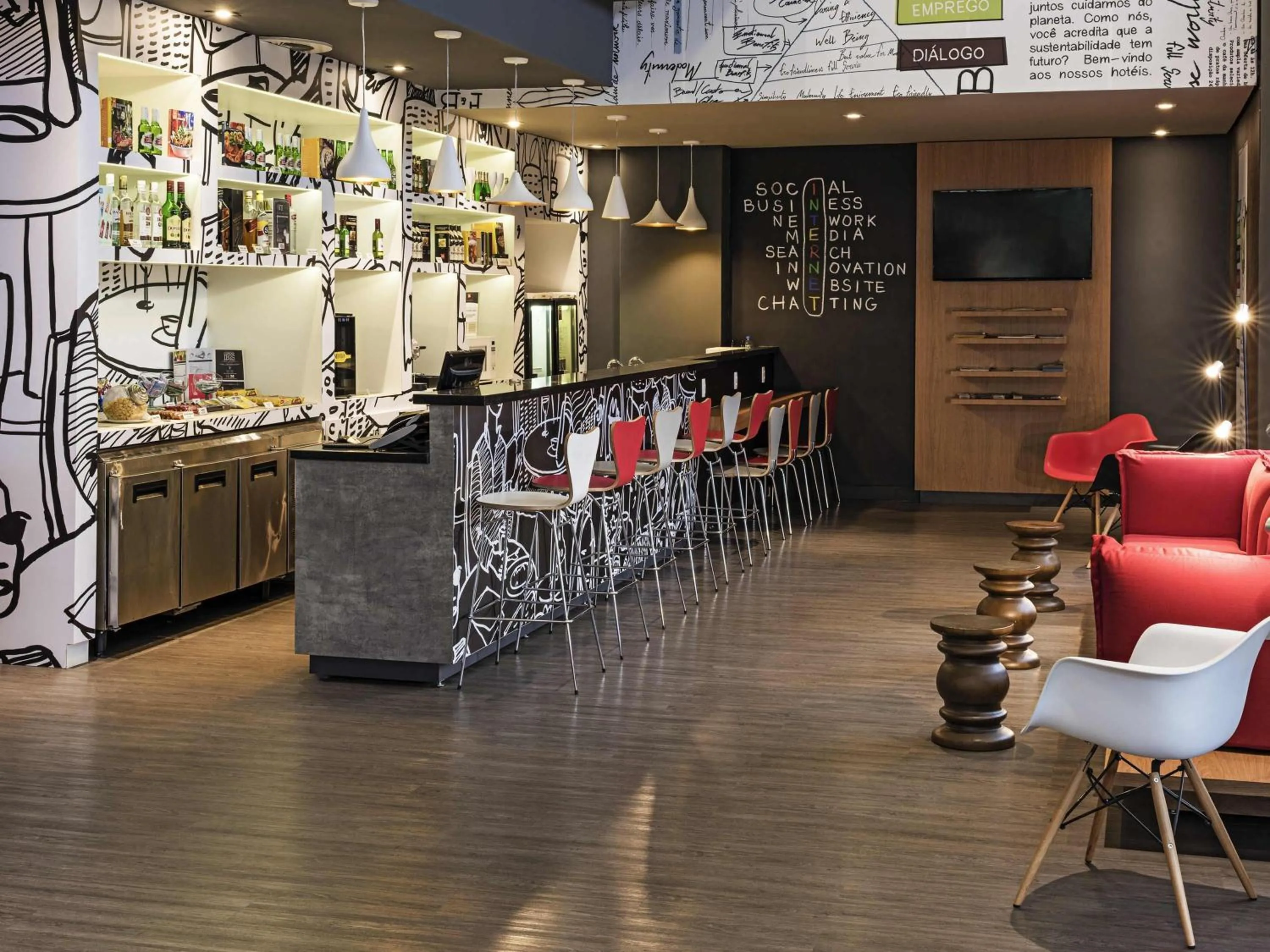Restaurant/places to eat in ibis Santo Andre