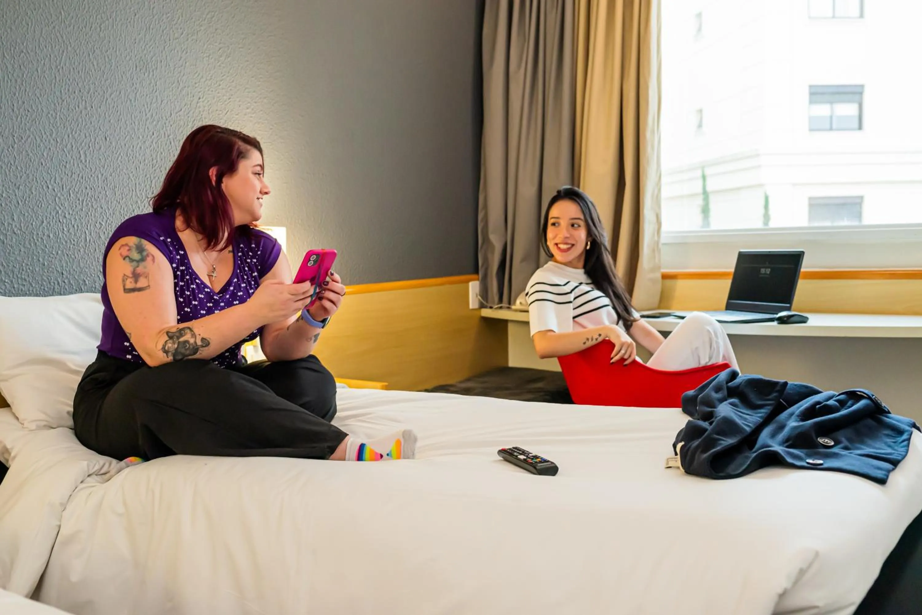 Bed in ibis Santo Andre