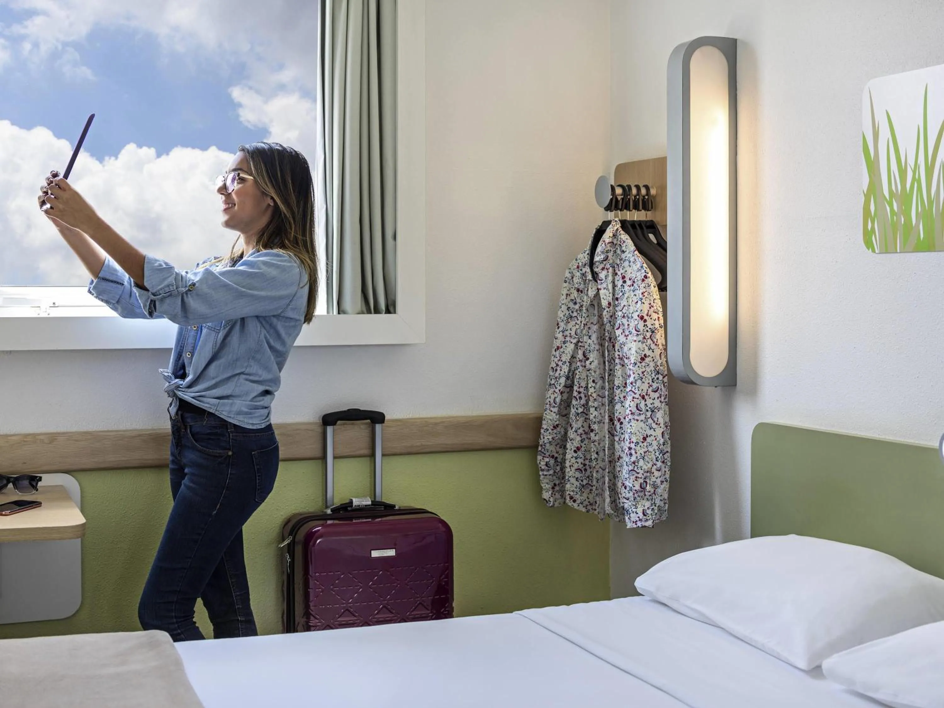 Bedroom, Bed in ibis budget Belo Horizonte Minascentro