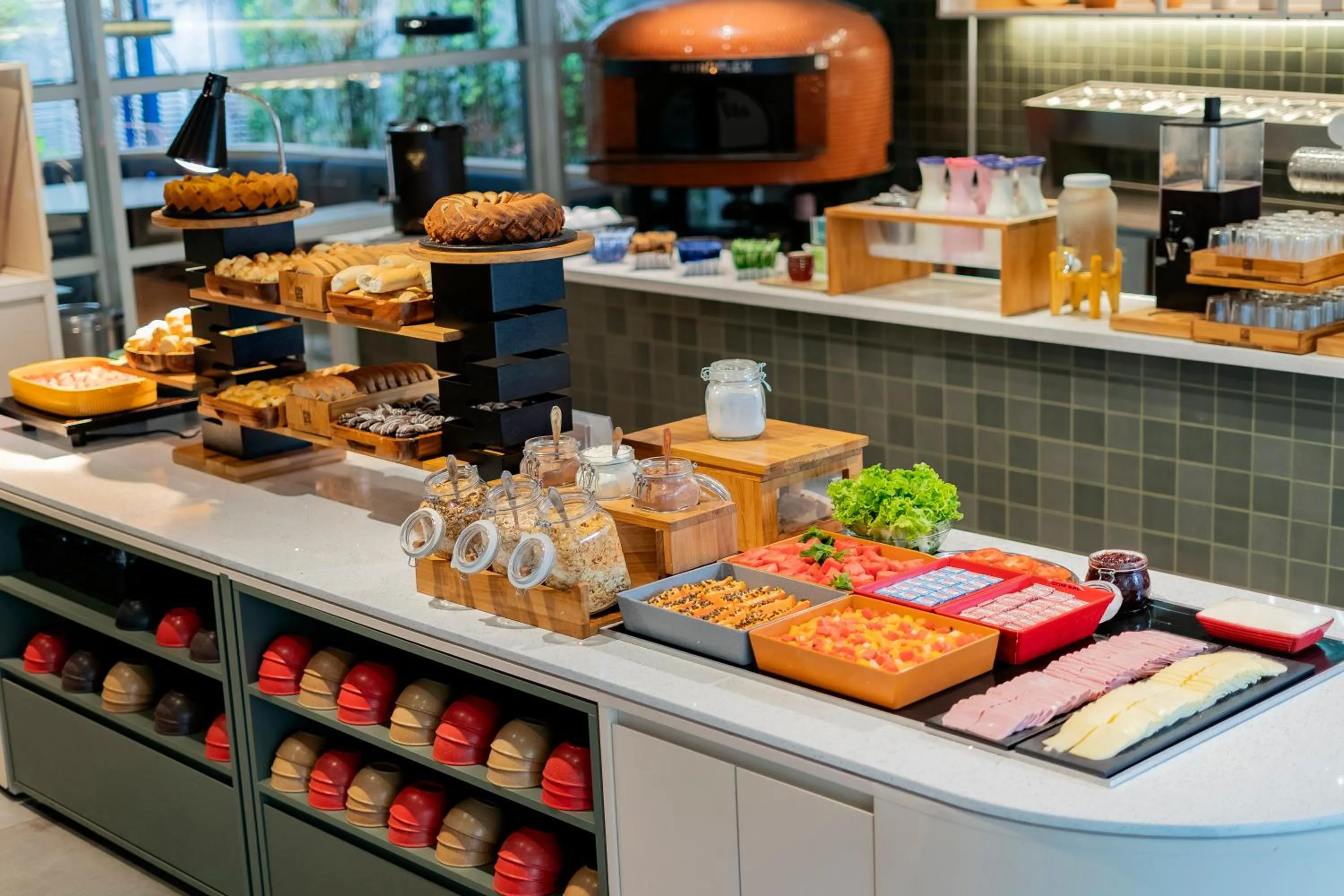 Breakfast in ibis budget Sao Paulo Jardins