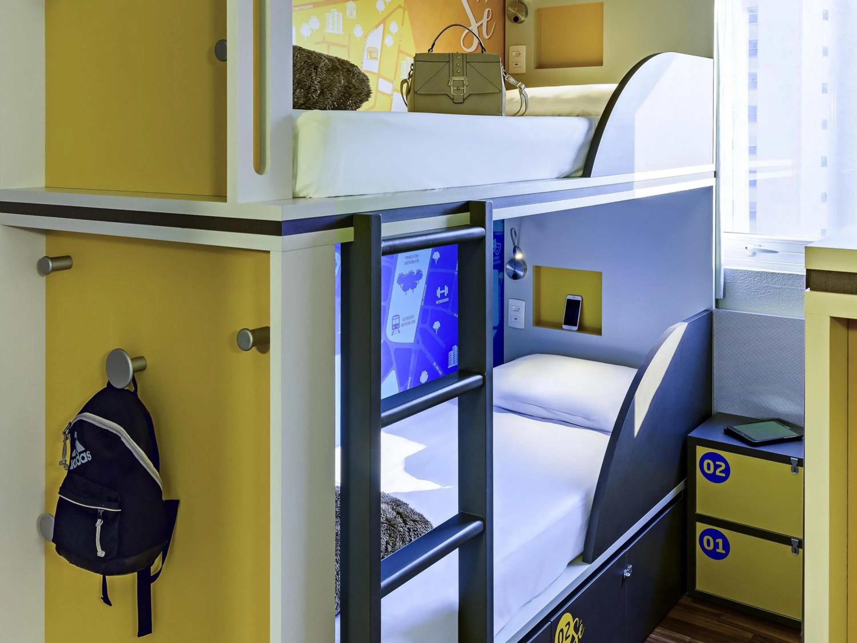 Bedroom, Bed in ibis budget SP Centro Sao Joao