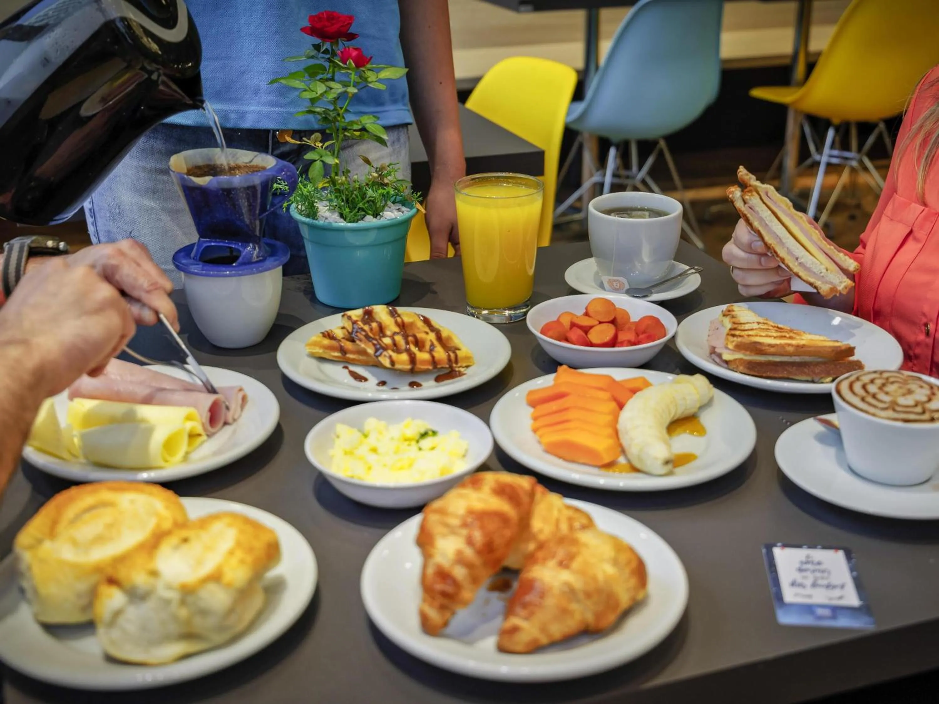 Breakfast in ibis budget SP Centro Sao Joao