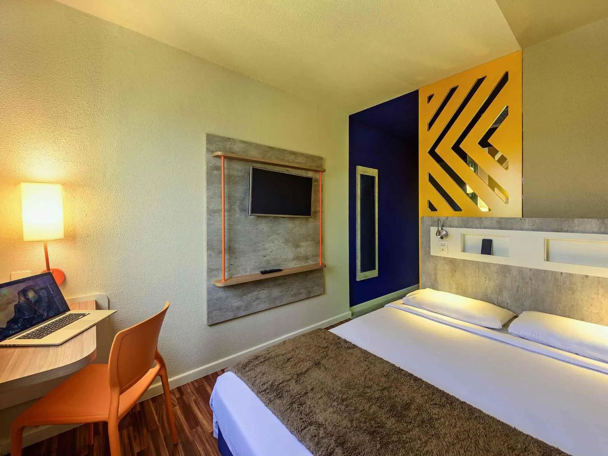 Bedroom, Bed in ibis budget SP Centro Sao Joao