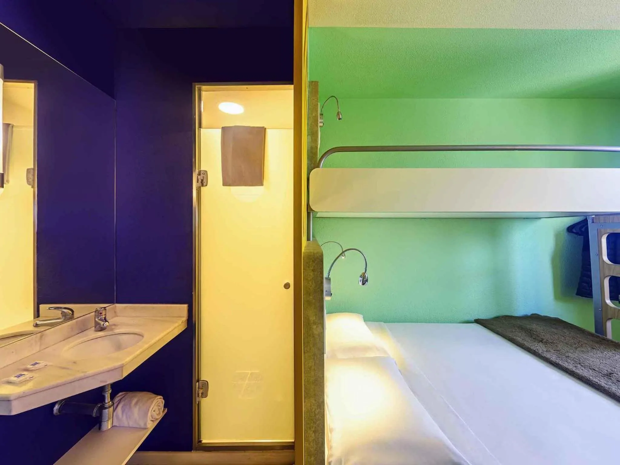 Bedroom, Bed in ibis budget SP Centro Sao Joao