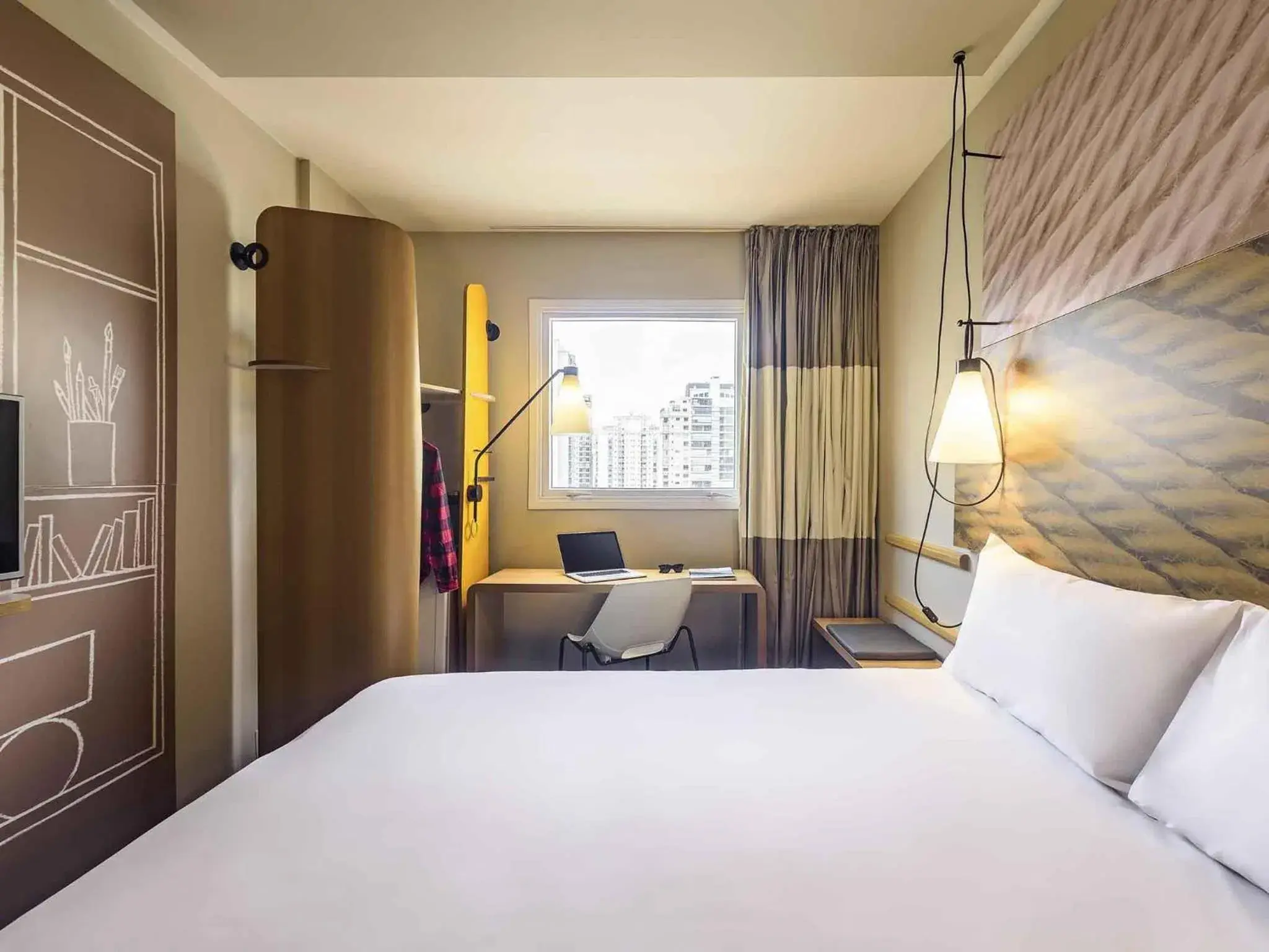 Bedroom, Bed in ibis Sao Paulo Ibirapuera Bedroom, Bed in ibis Sao Paulo Ibirapuera