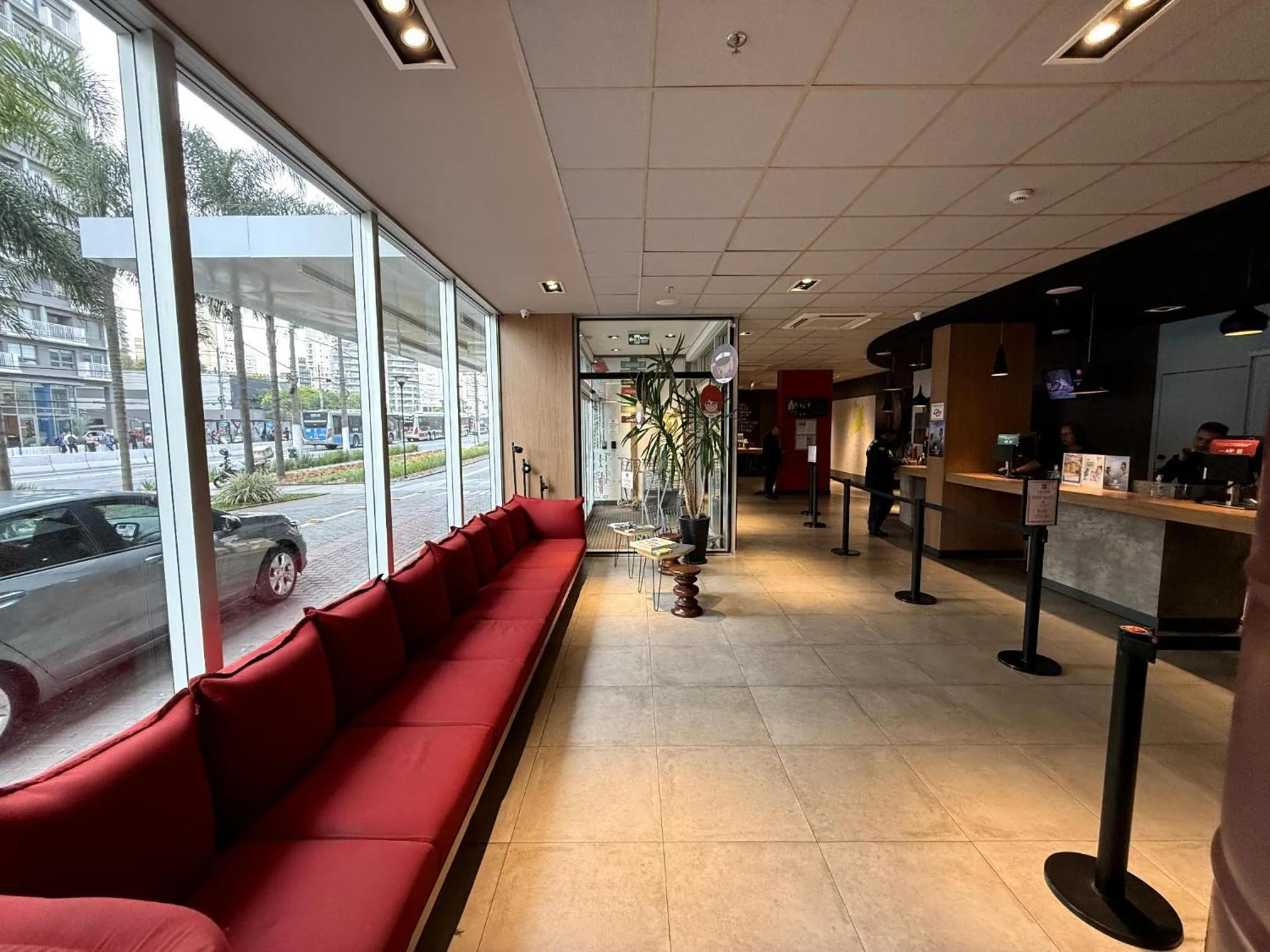 Lobby or reception in ibis Sao Paulo Ibirapuera