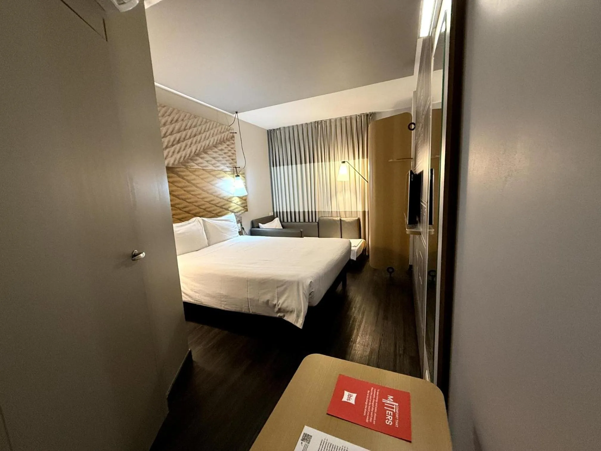 Bed in ibis Sao Paulo Ibirapuera