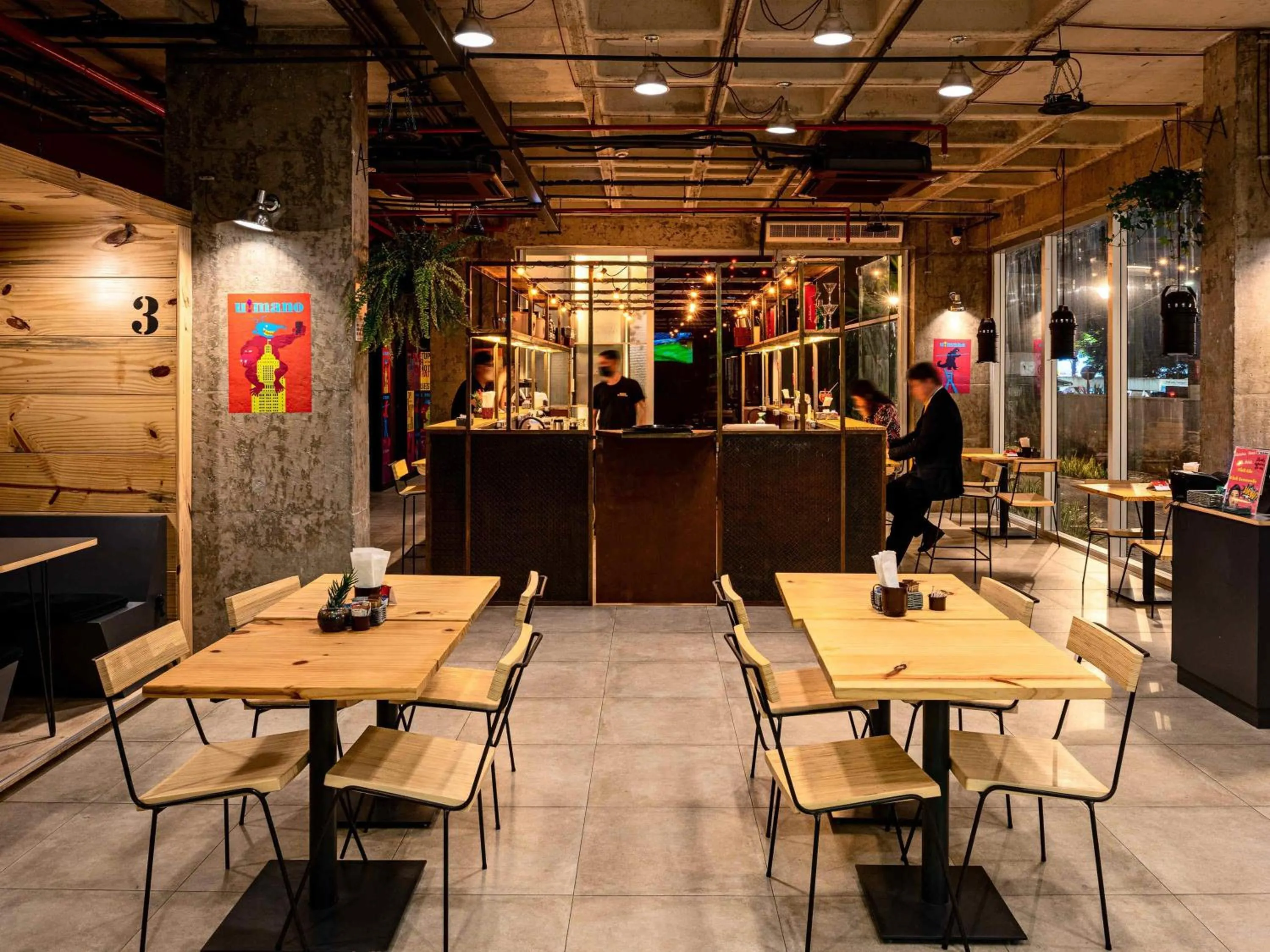 Lounge or bar in ibis São Paulo Ibirapuera