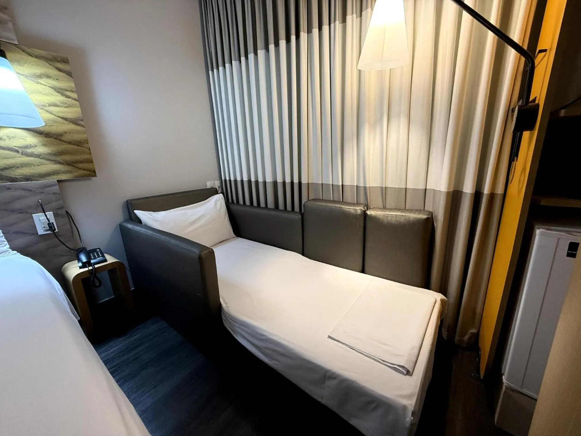 Bed in ibis Sao Paulo Ibirapuera