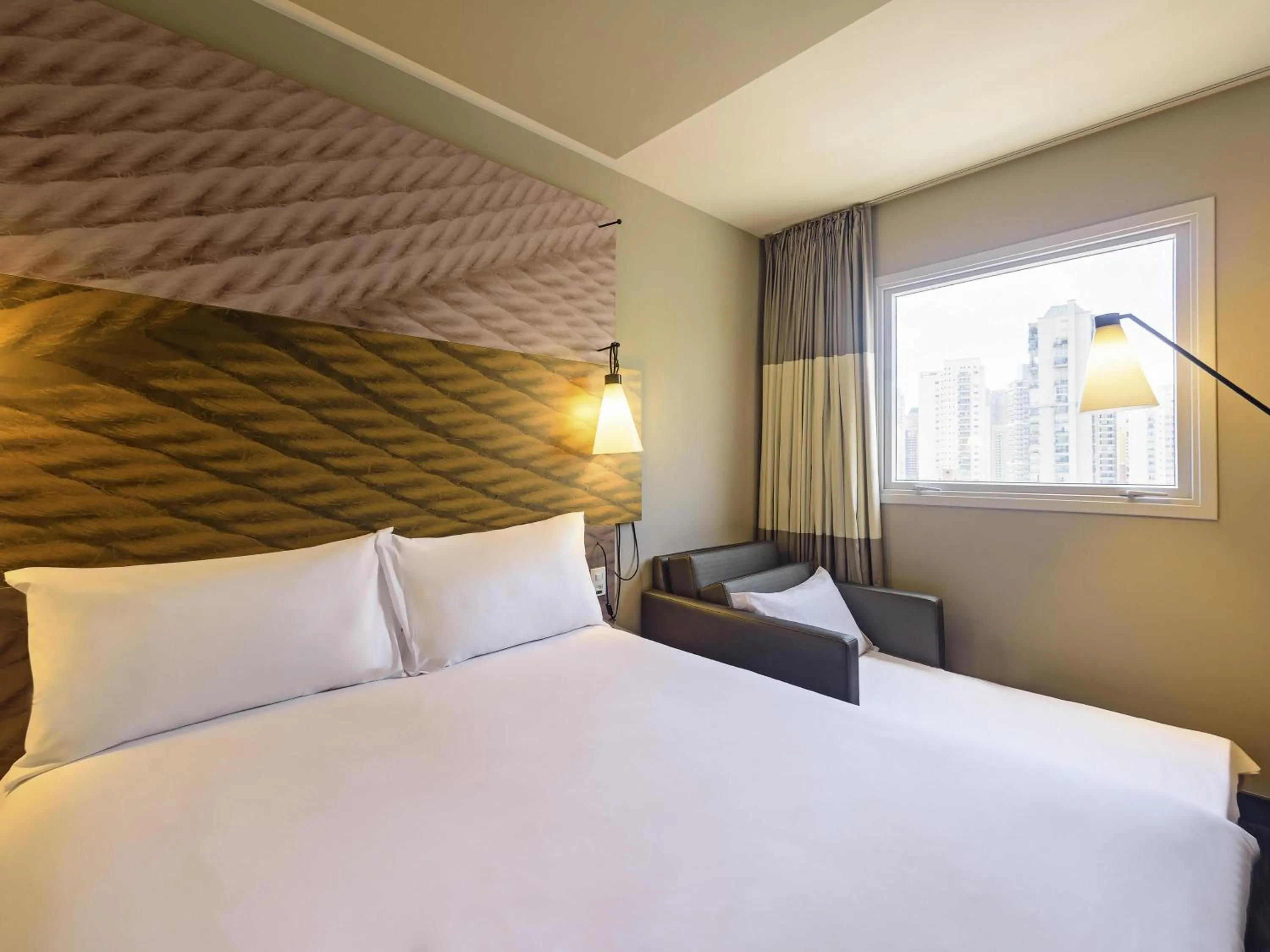 Bedroom, Bed in ibis São Paulo Ibirapuera