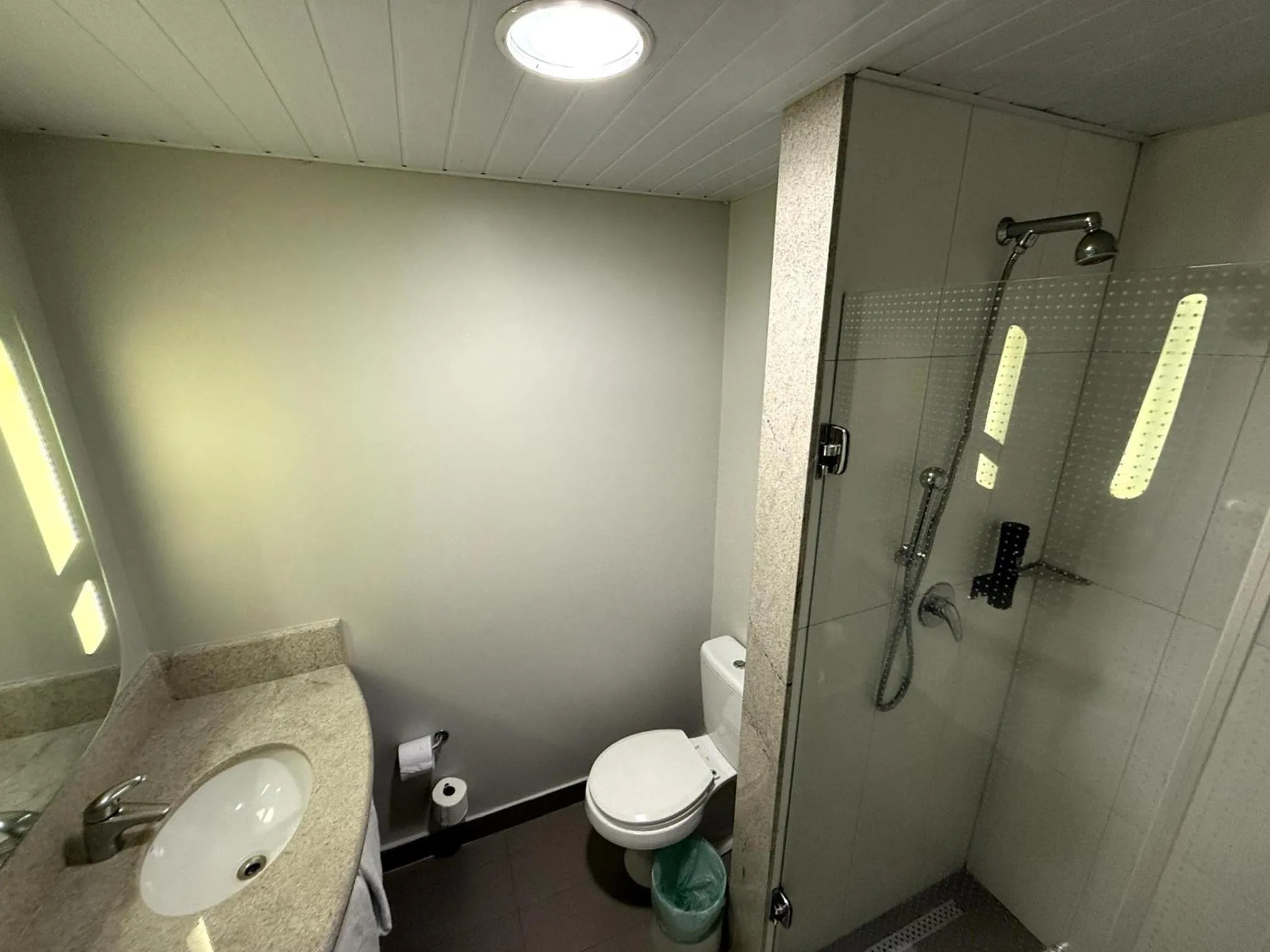 Shower in ibis Sao Paulo Ibirapuera