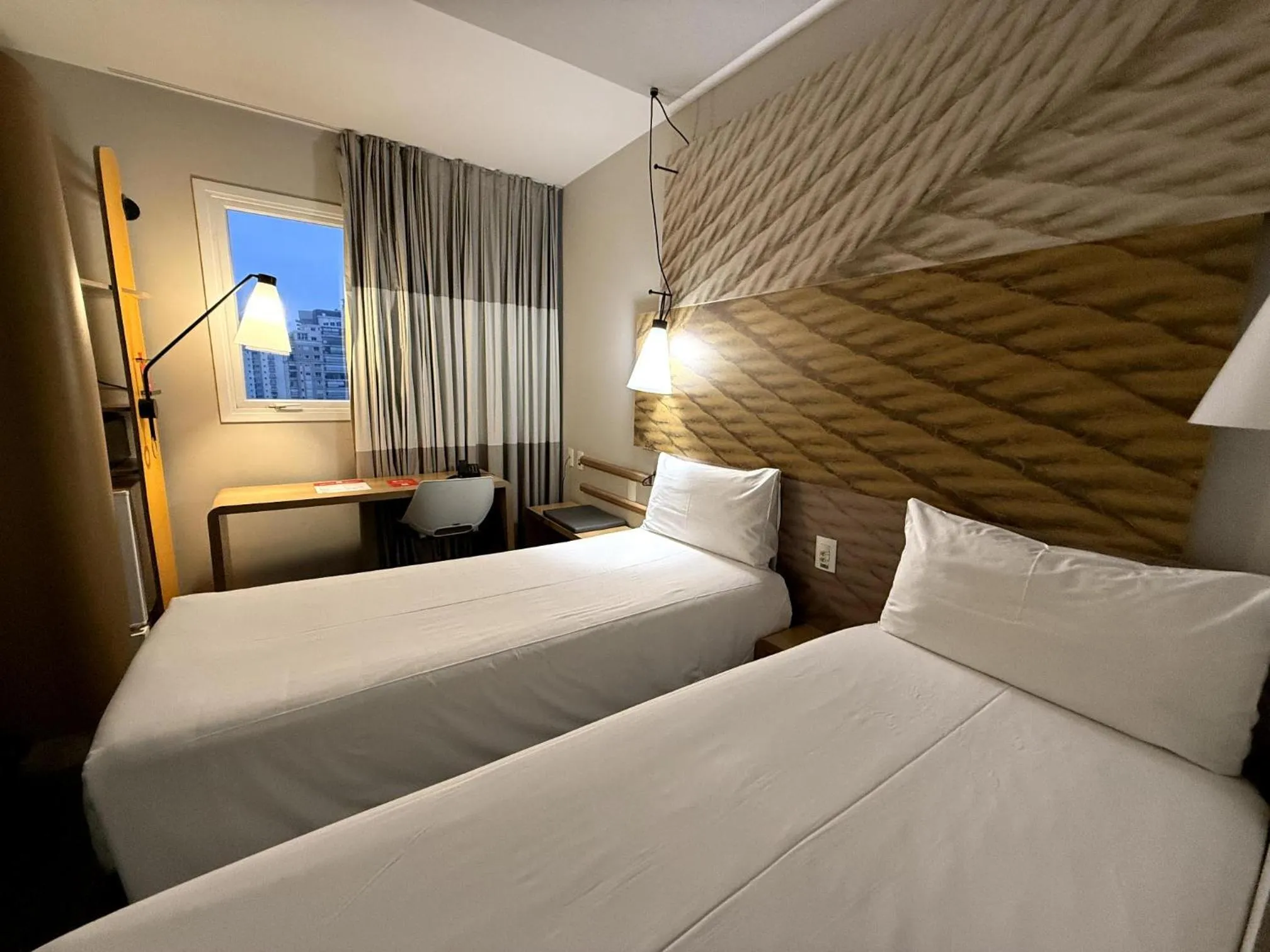 Bed in ibis Sao Paulo Ibirapuera