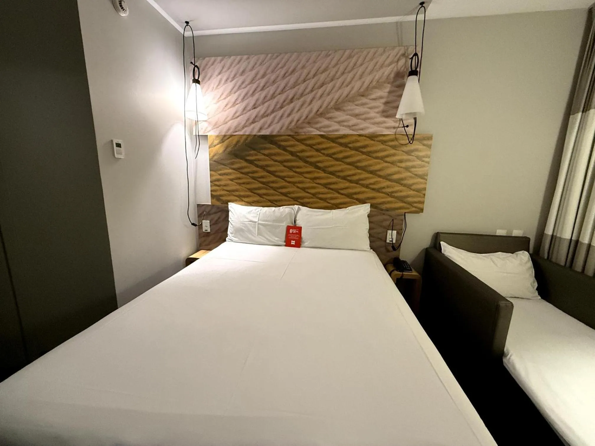 Bed in ibis Sao Paulo Ibirapuera