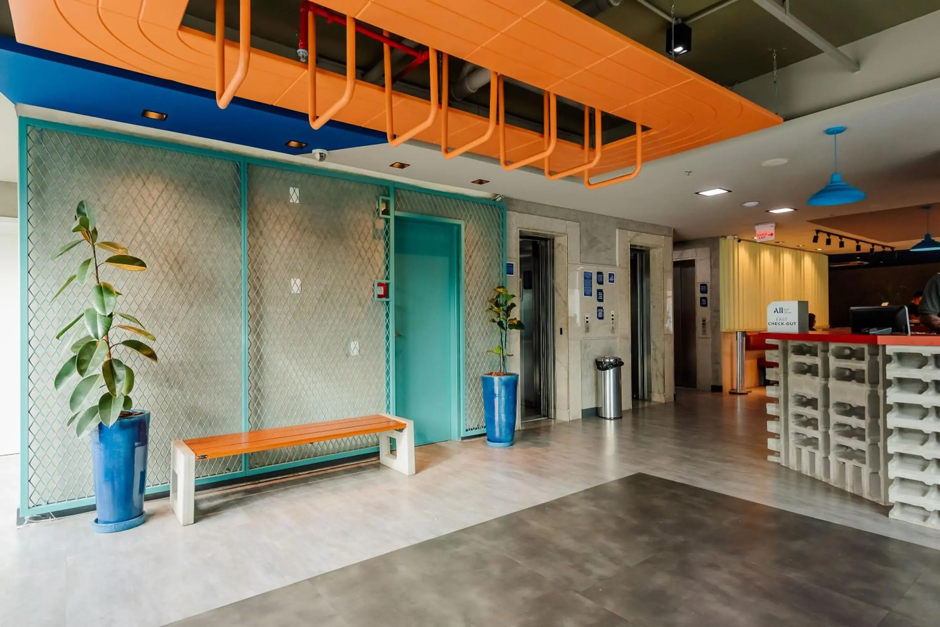 Lobby or reception in ibis budget Vitoria Lobby or reception in ibis budget Vitoria