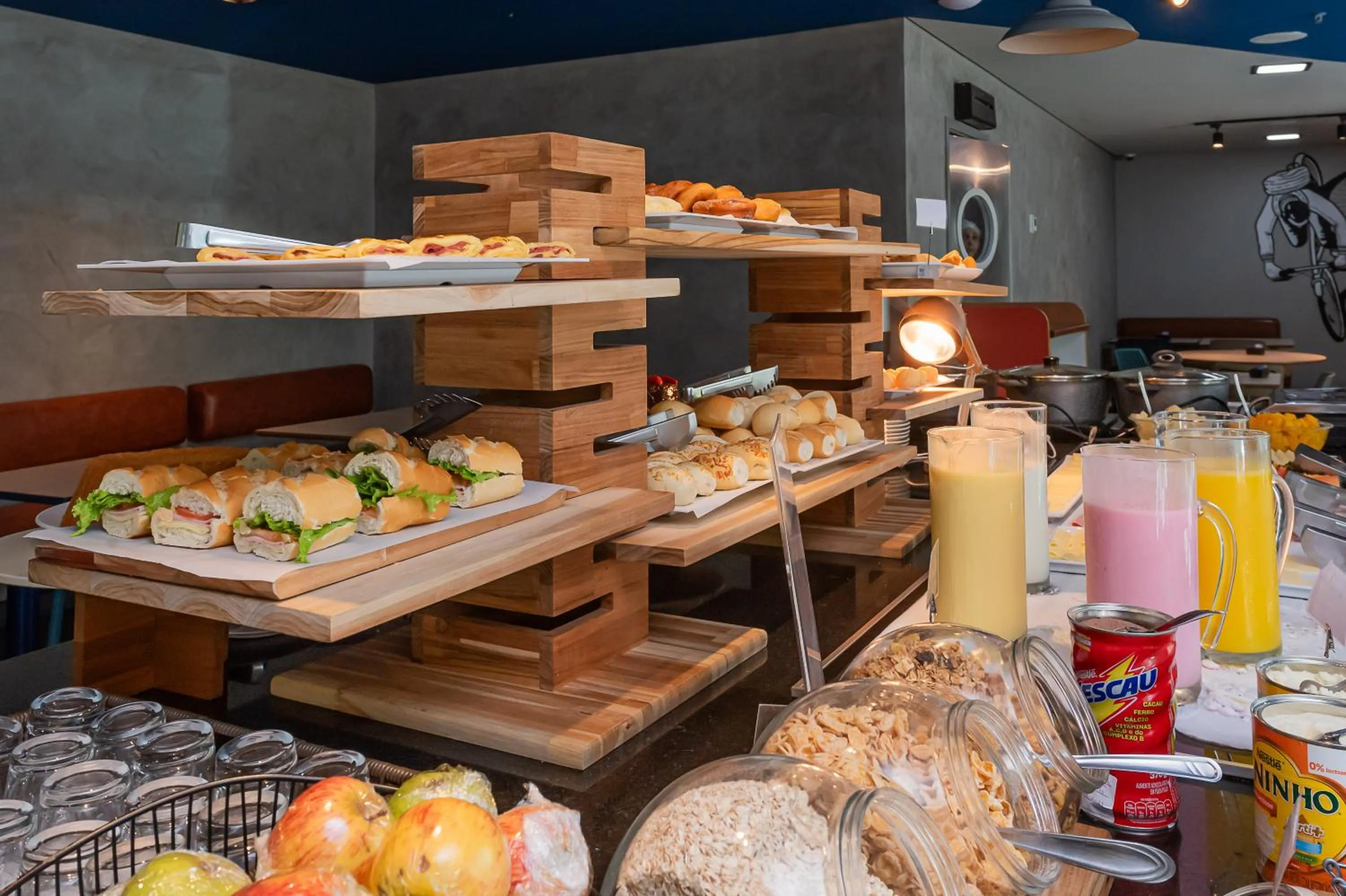 Buffet breakfast in ibis budget Vitoria