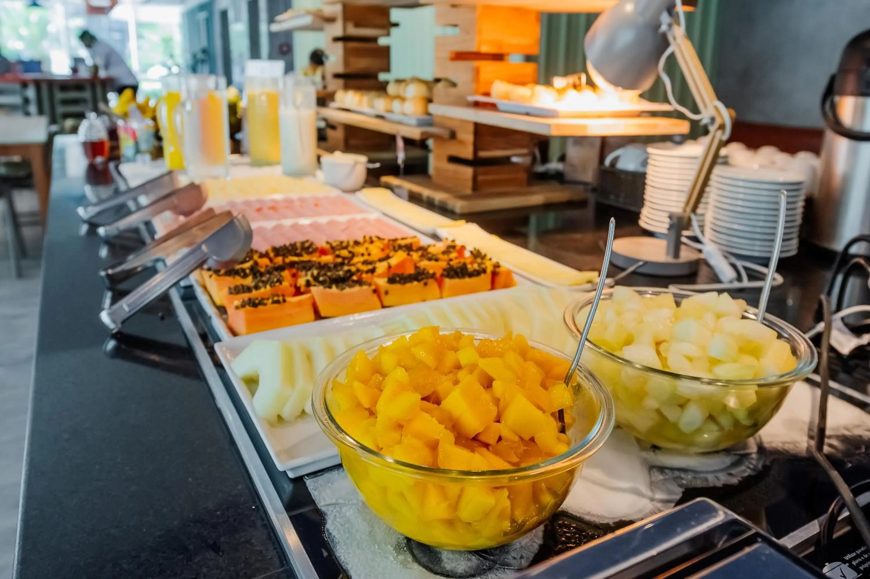 Buffet breakfast in ibis budget Vitoria