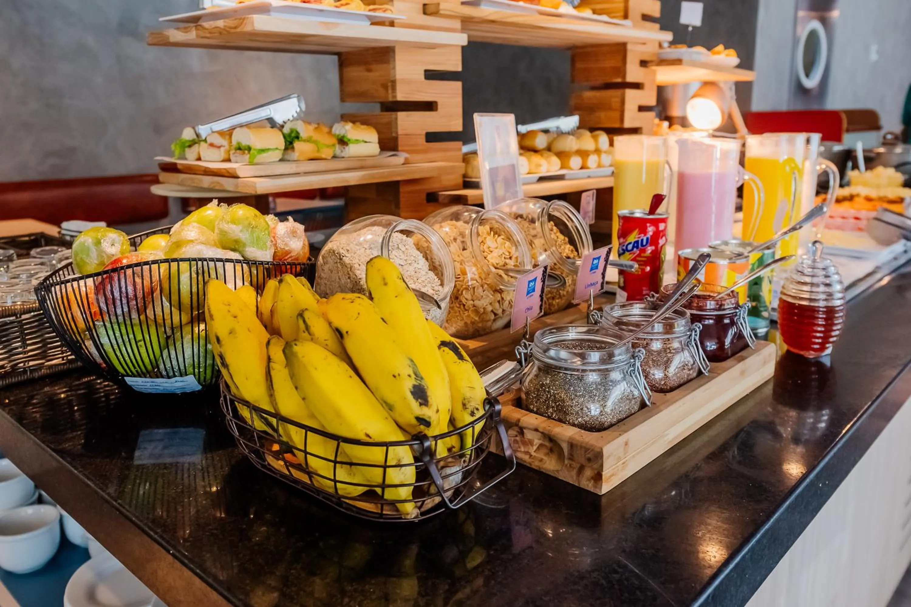 Buffet breakfast in ibis budget Vitoria