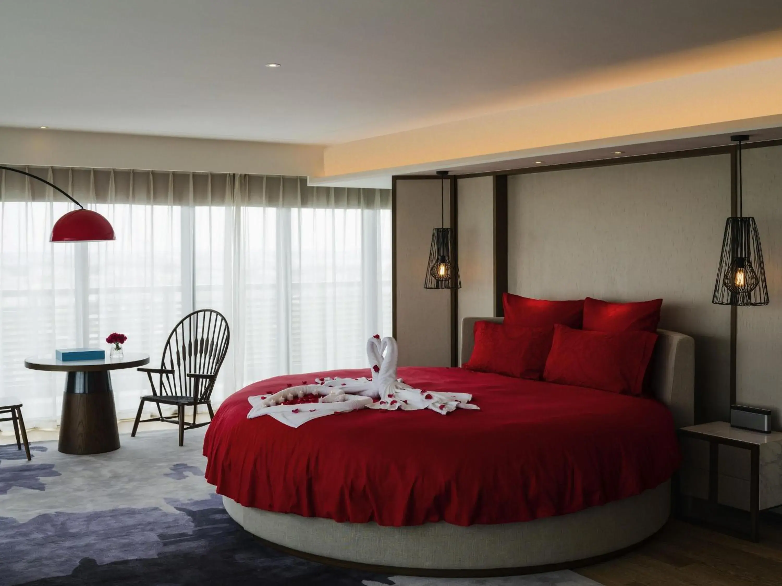 Bedroom, Bed in Pullman Zhouzhuang Bedroom, Bed in Pullman Zhouzhuang