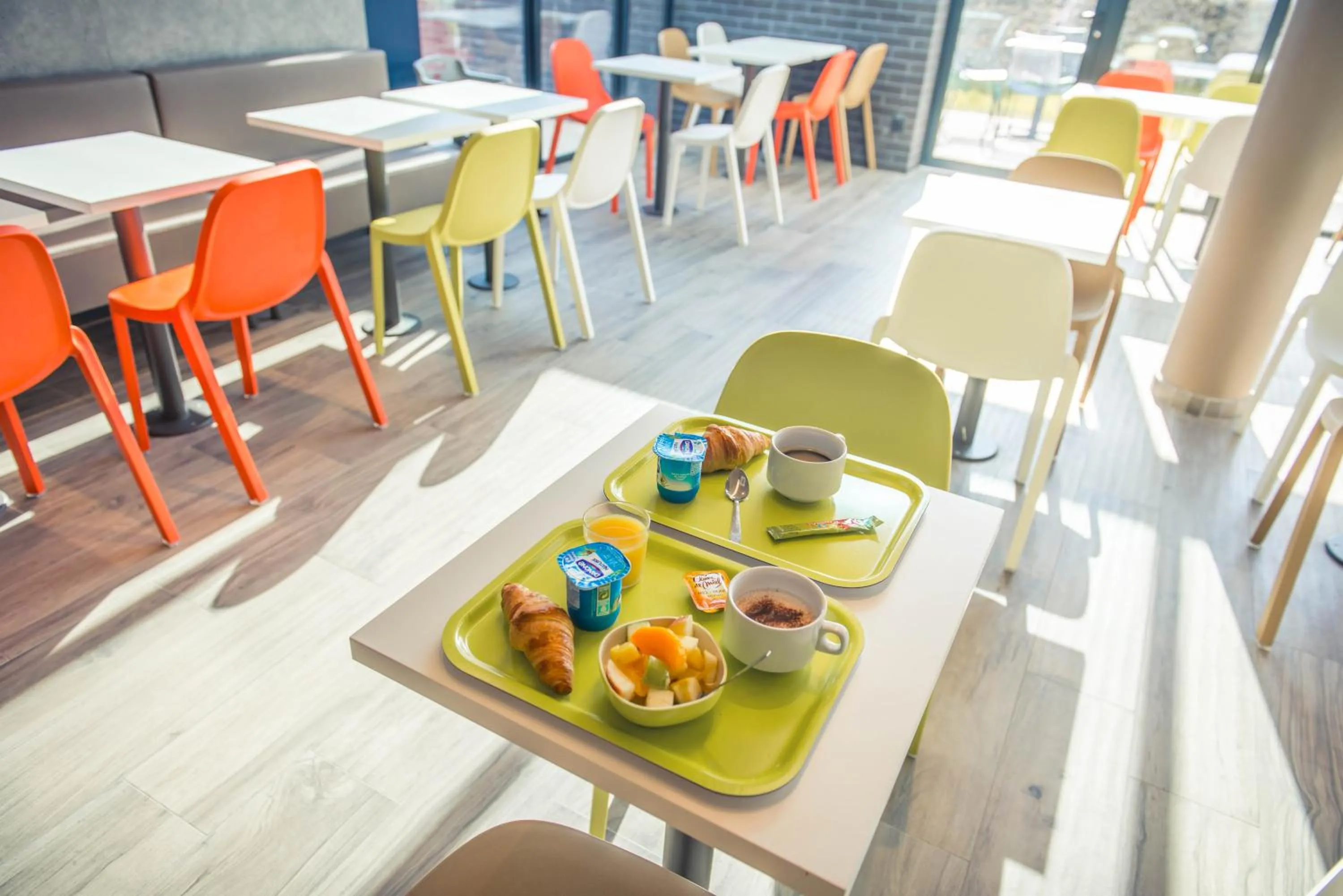 Buffet breakfast in ibis budget Troyes Est