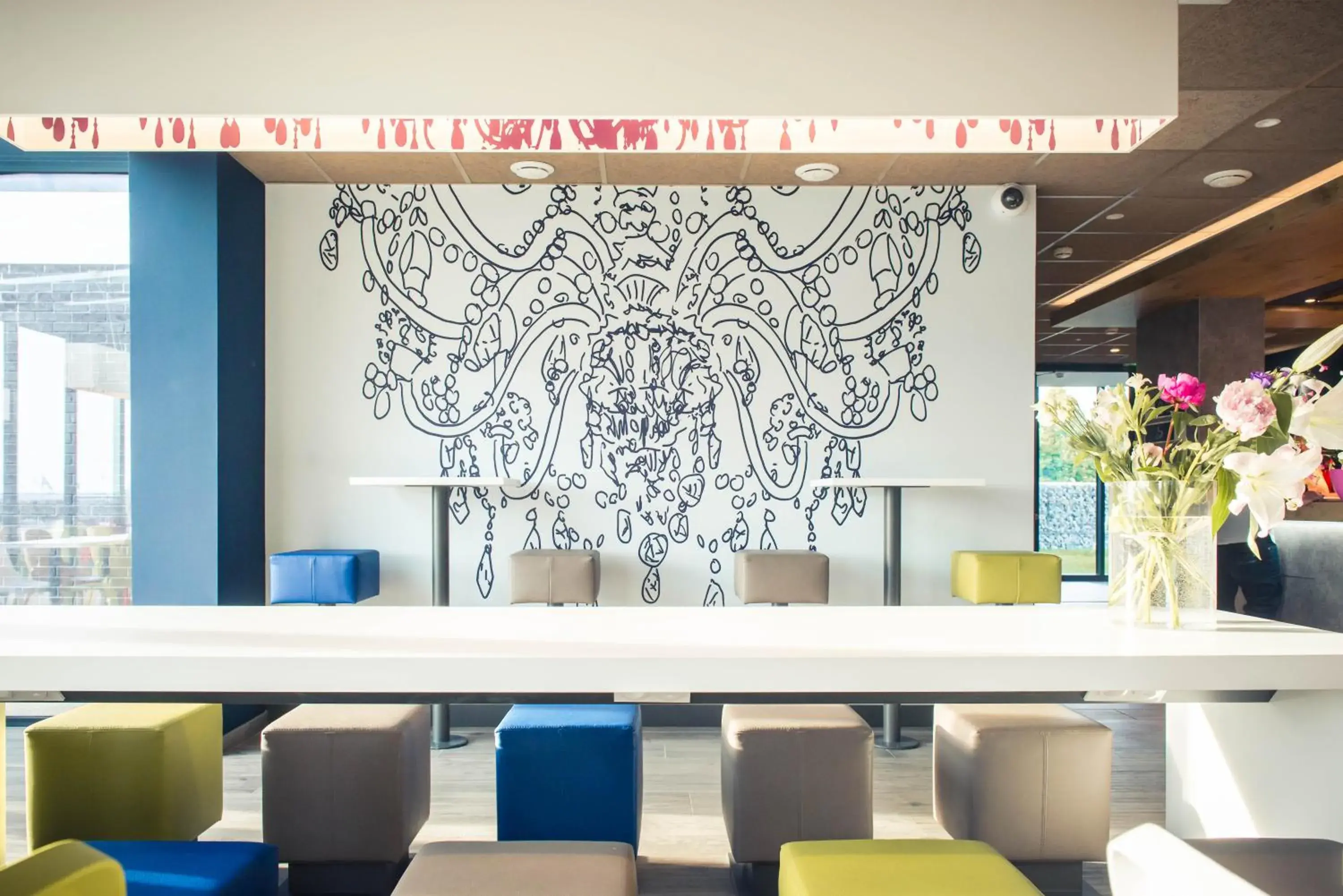 Lobby or reception in ibis budget Troyes Est Lobby or reception in ibis budget Troyes Est