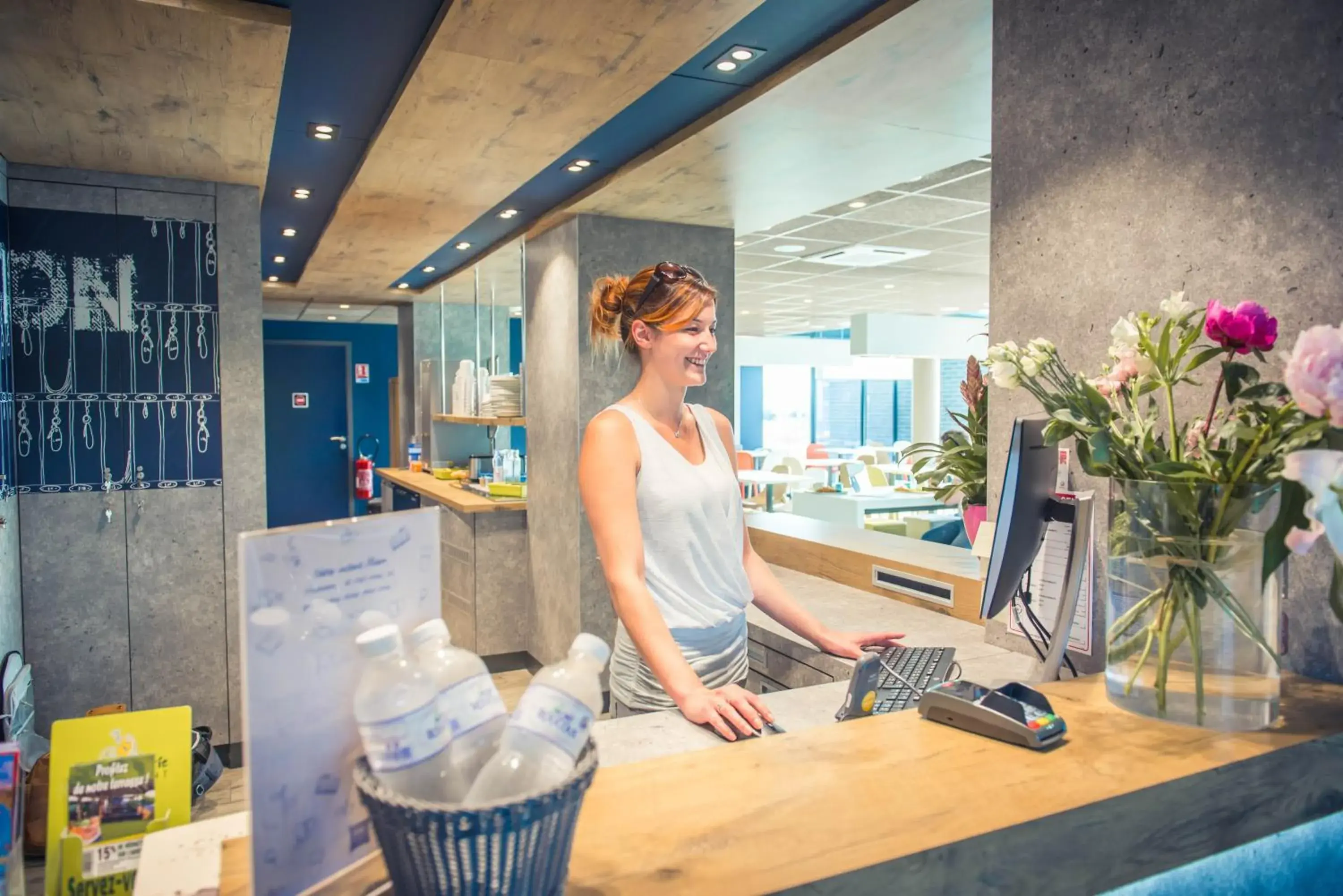 Lobby or reception in ibis budget Troyes Est Lobby or reception in ibis budget Troyes Est