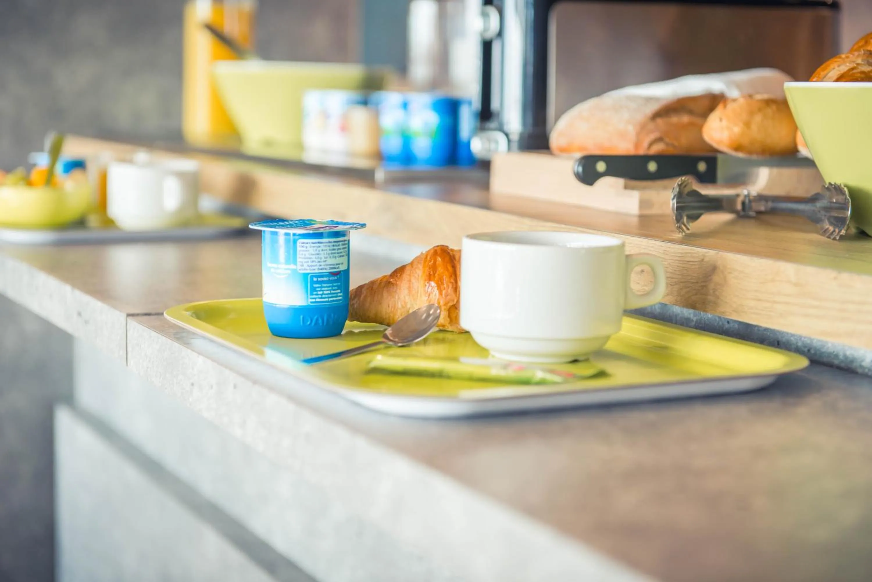 Buffet breakfast in ibis budget Troyes Est