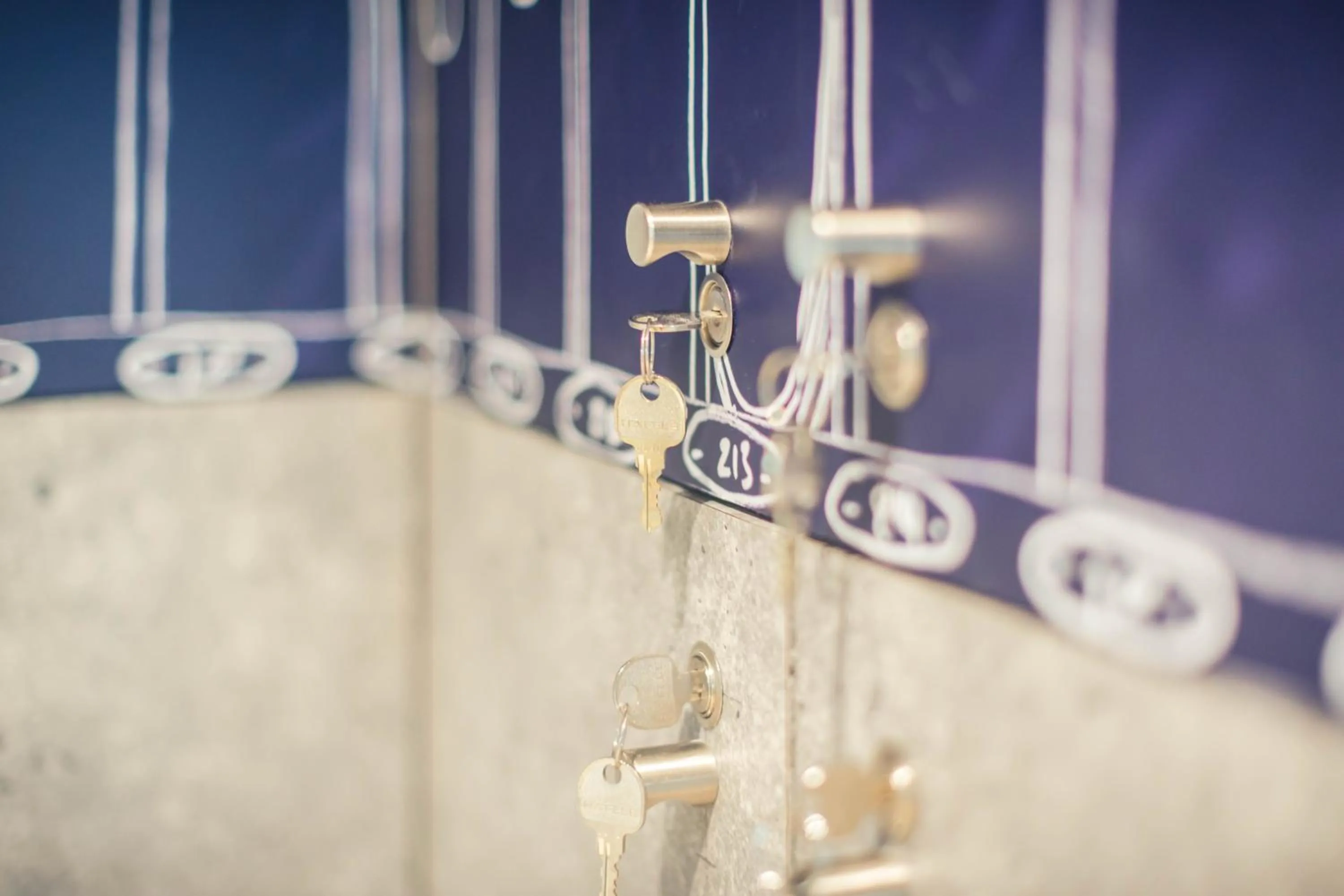 Decorative detail in ibis budget Troyes Est