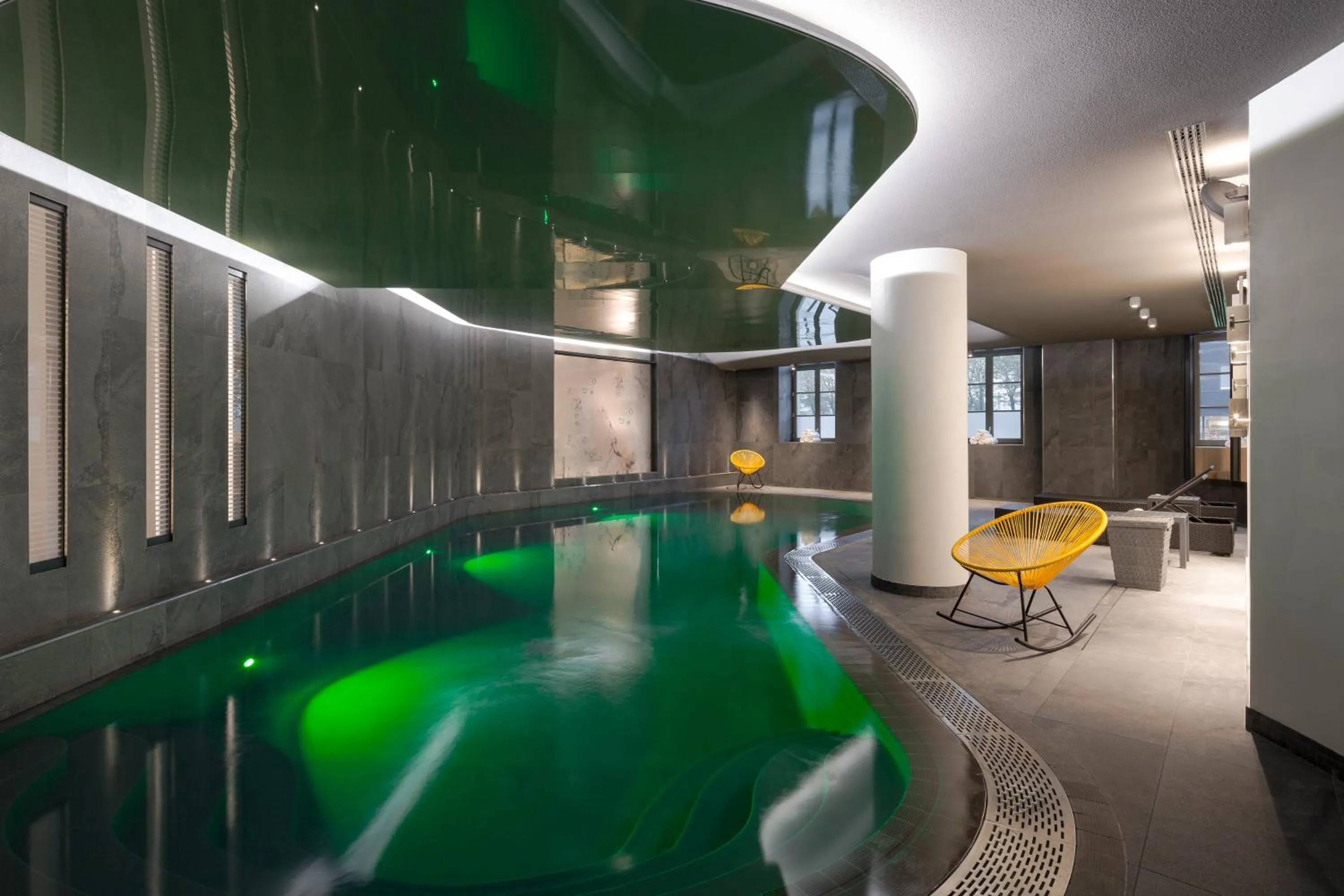 Swimming pool in Novotel Saint Brieuc Centre Gare