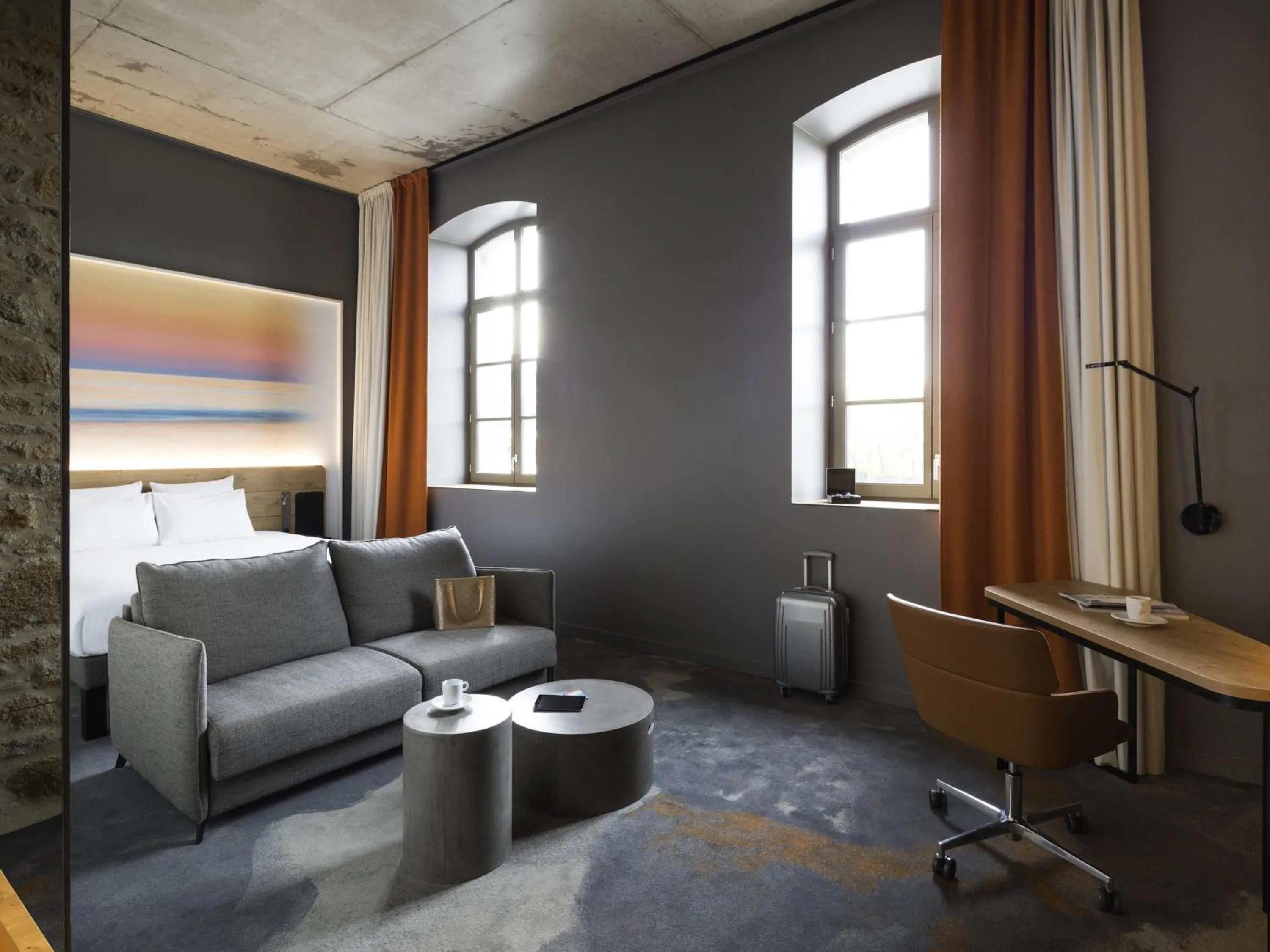 Bedroom in Novotel Saint Brieuc Centre Gare