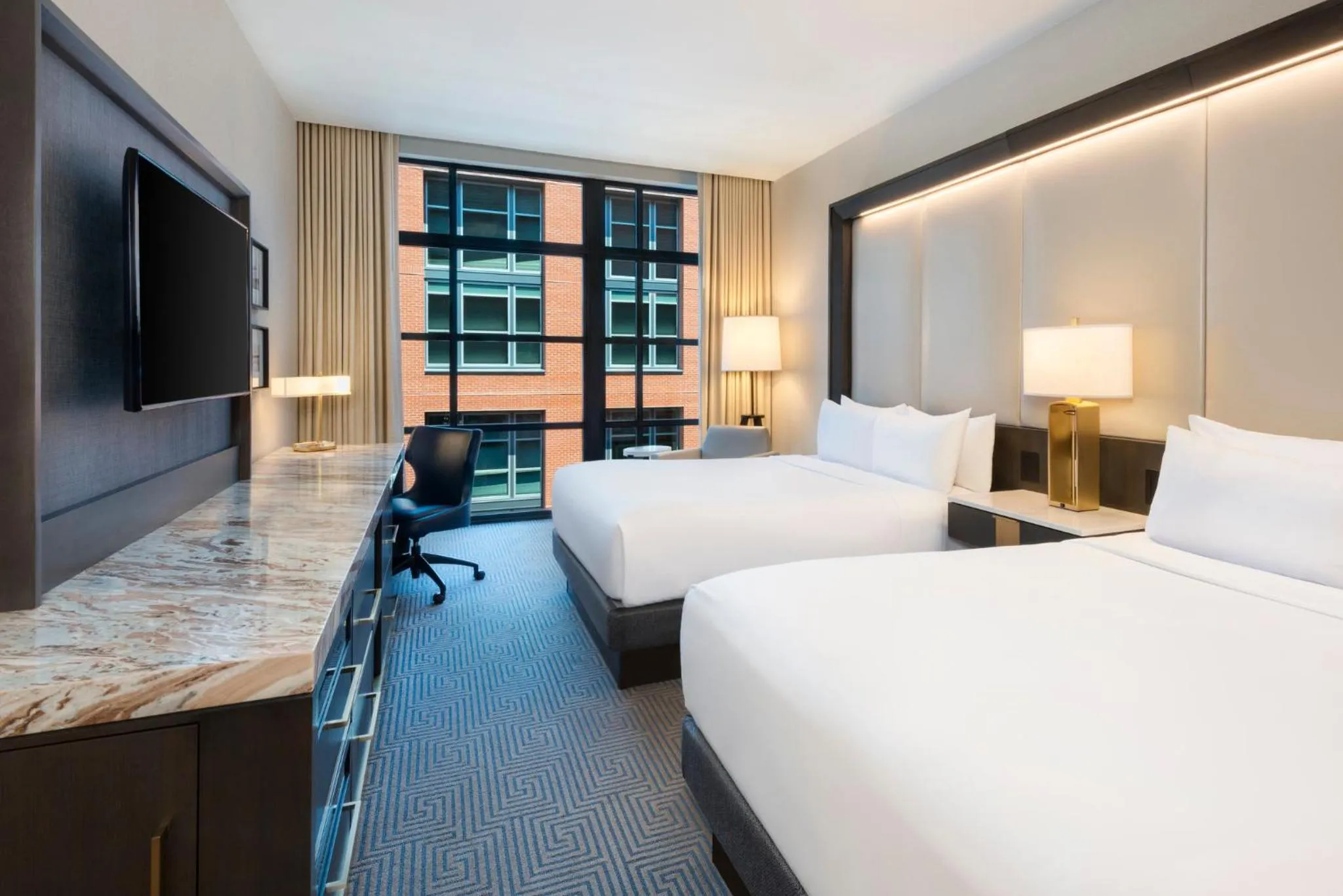 Photo of the whole room, Bed in InterContinental - Washington D.C. - The Wharf by IHG