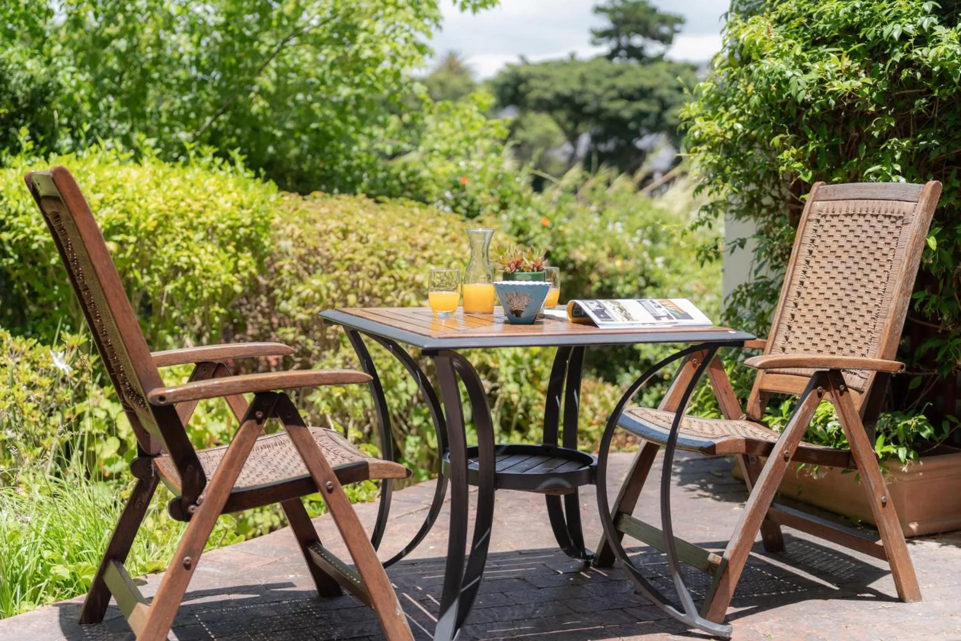 Patio in The Dongola Guesthouse