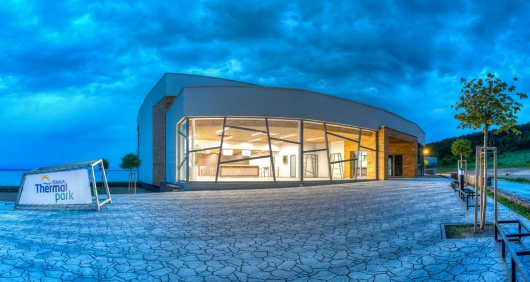 Sunset in Hotel Thermal ŠÍRAVA