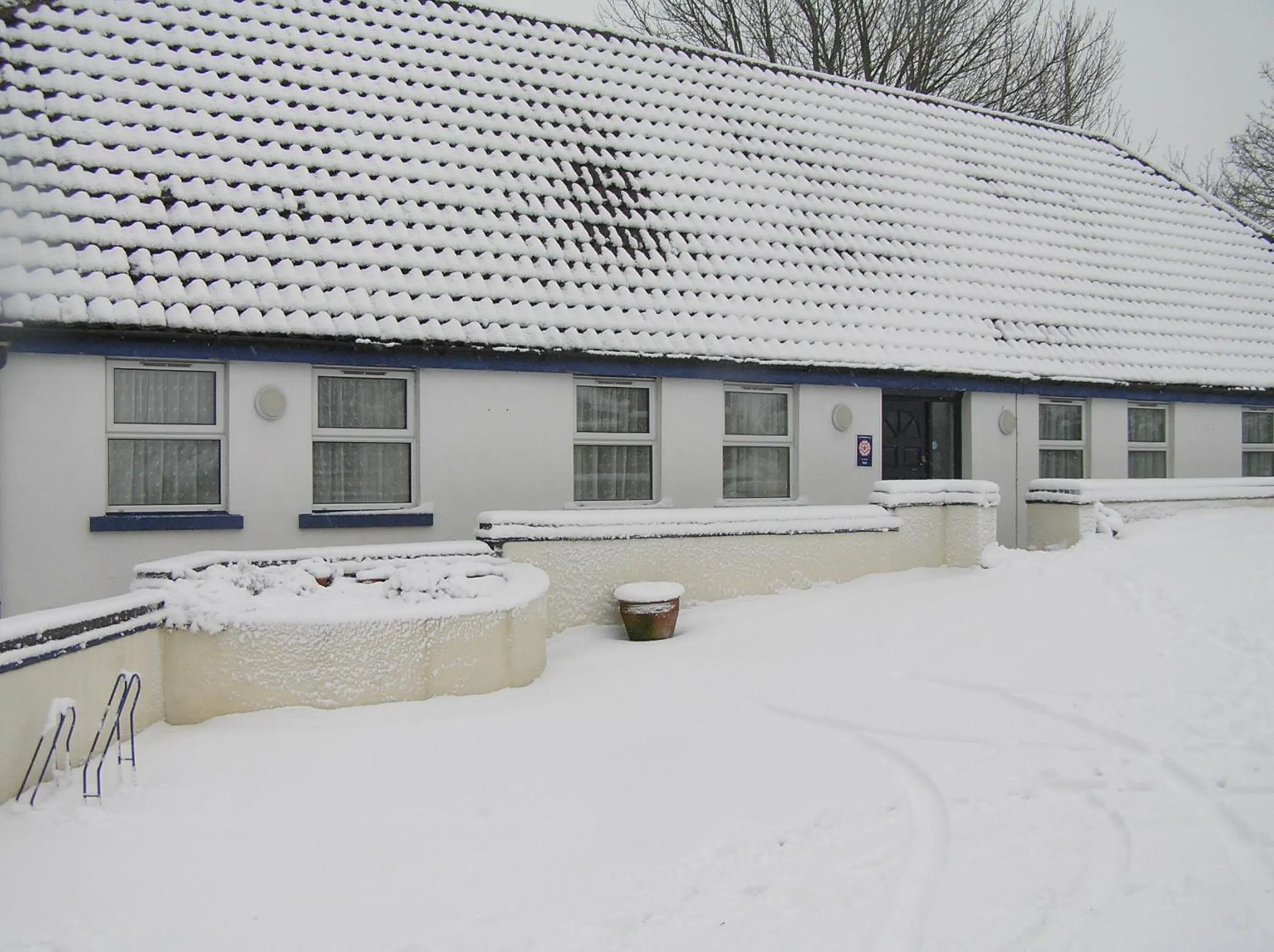 Winter in The Well guesthouse