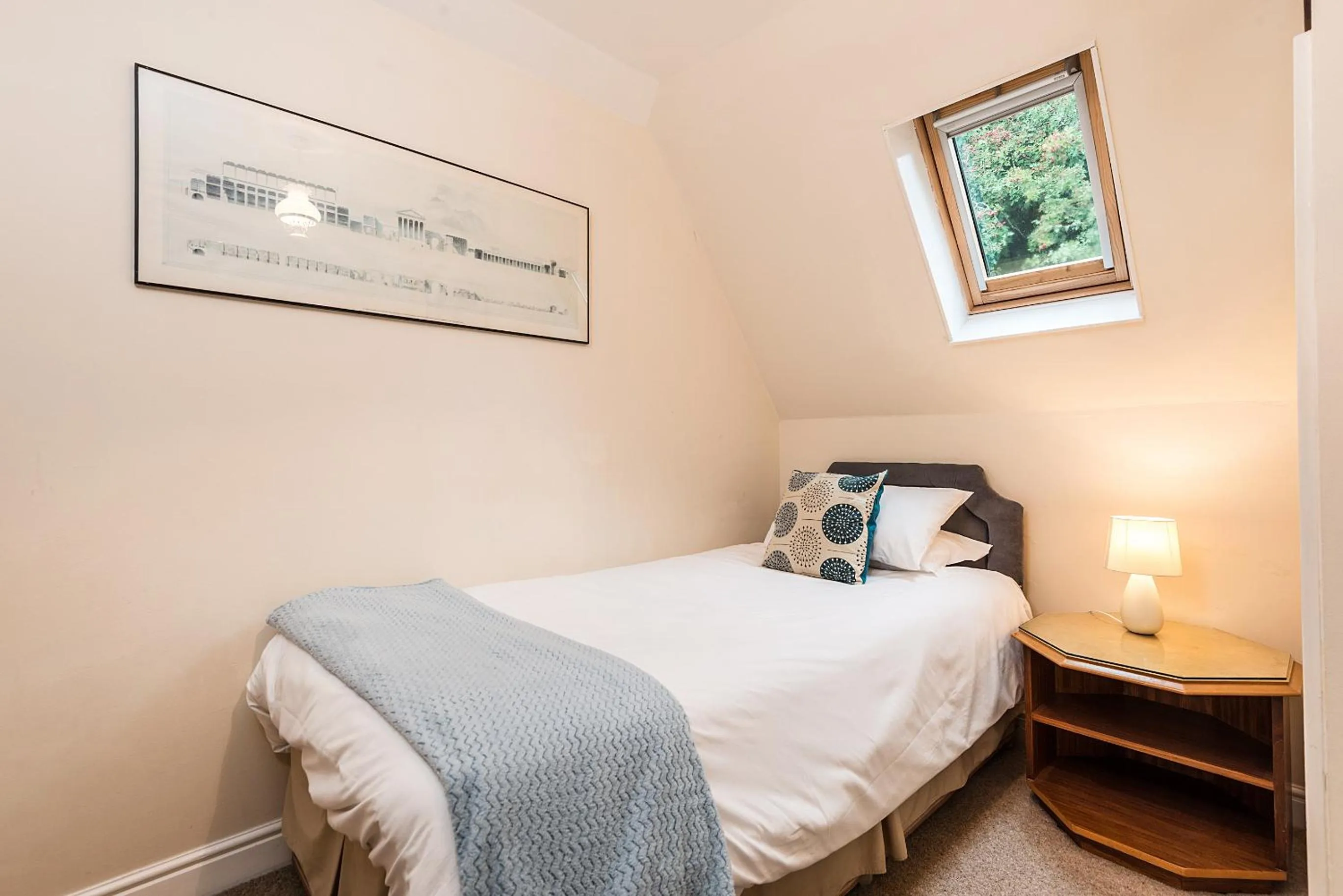 Bed in The Well guesthouse