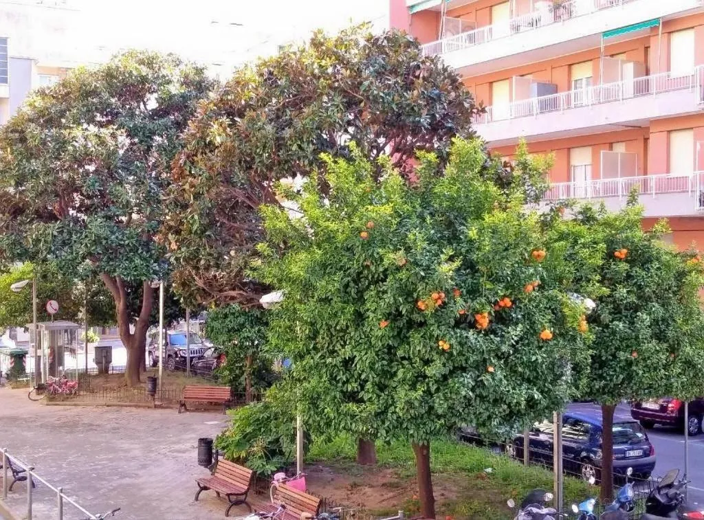 Garden view in Appartamento Angelina