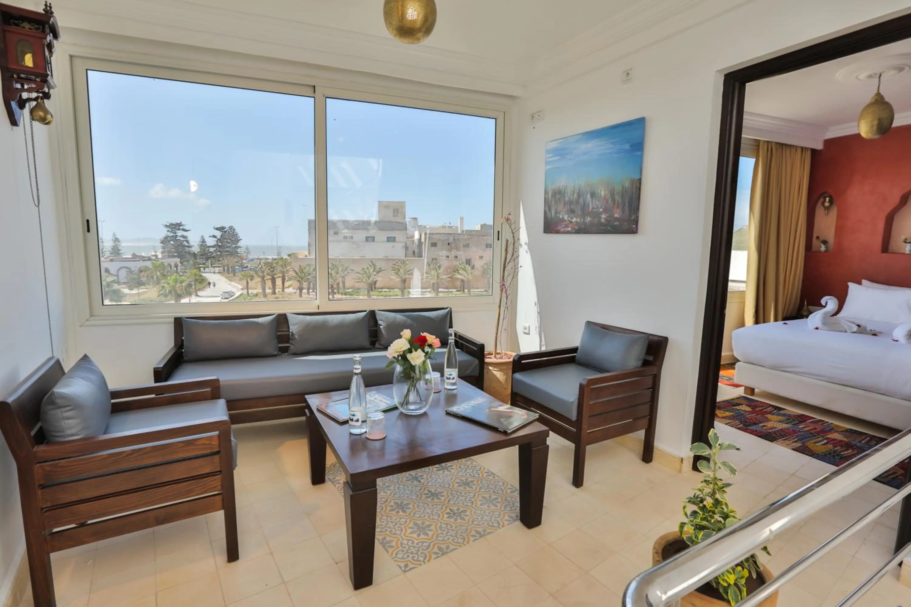 Property building, Bed in Riad Diamant Blanc