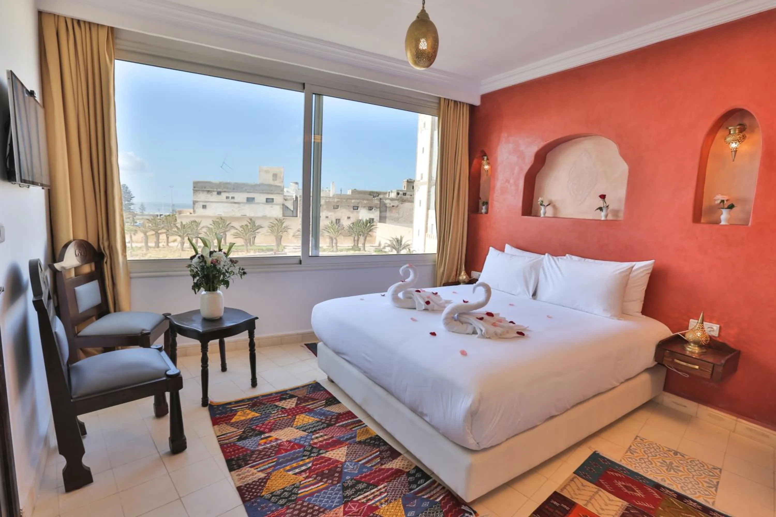 Bedroom, Bed in Riad Diamant Blanc