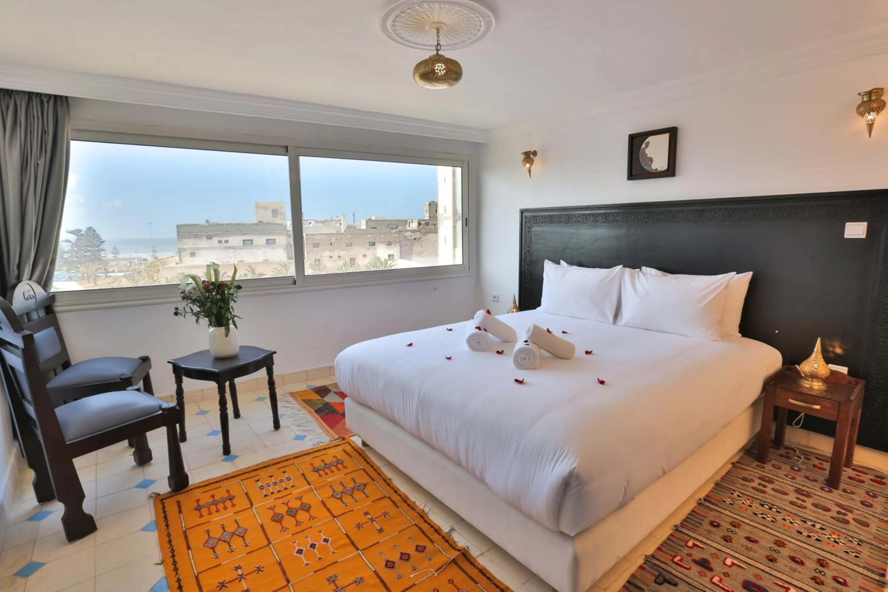 Bedroom, Bed in Riad Diamant Blanc