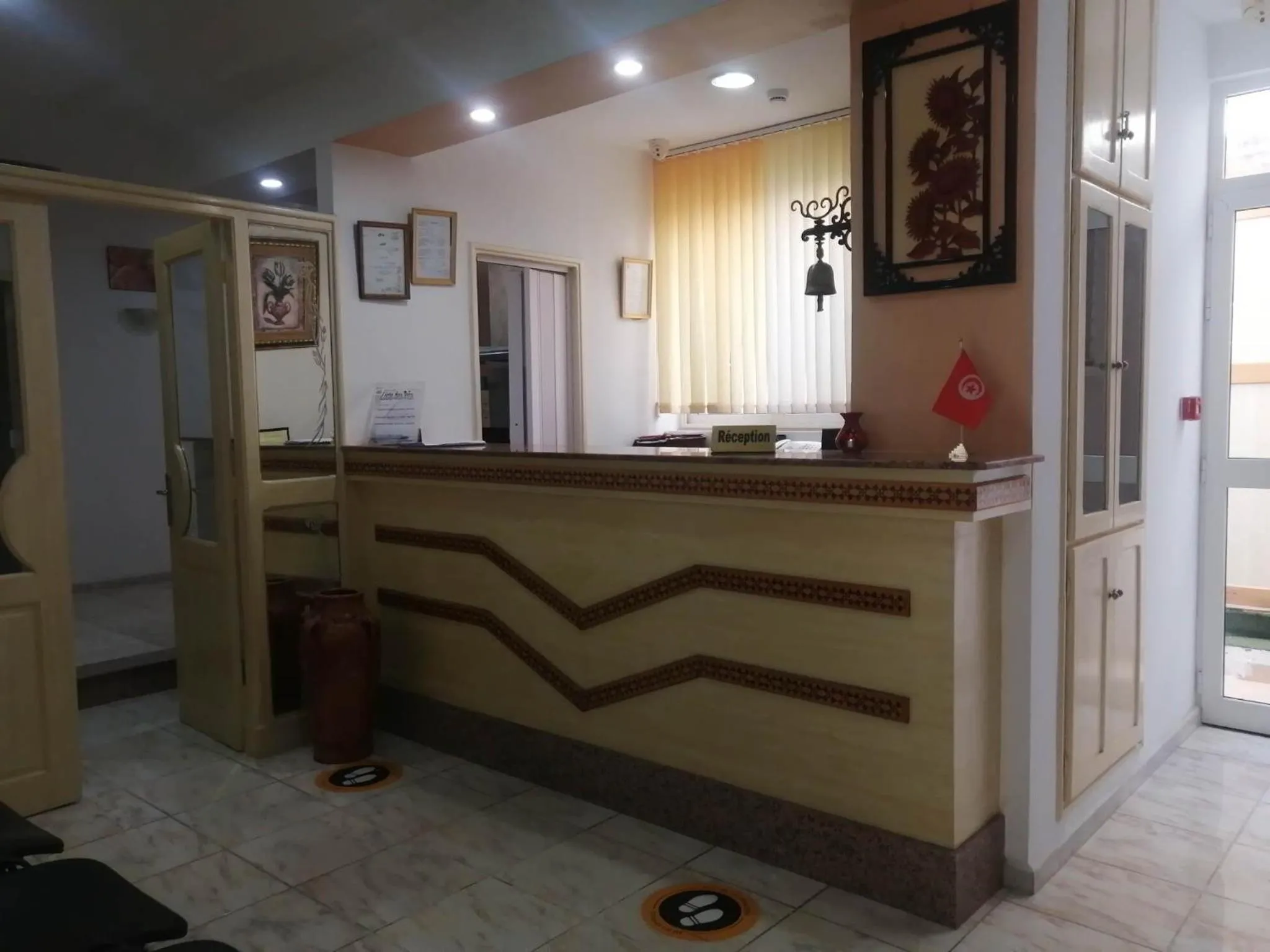 Lobby or reception in Hotel El Layeli