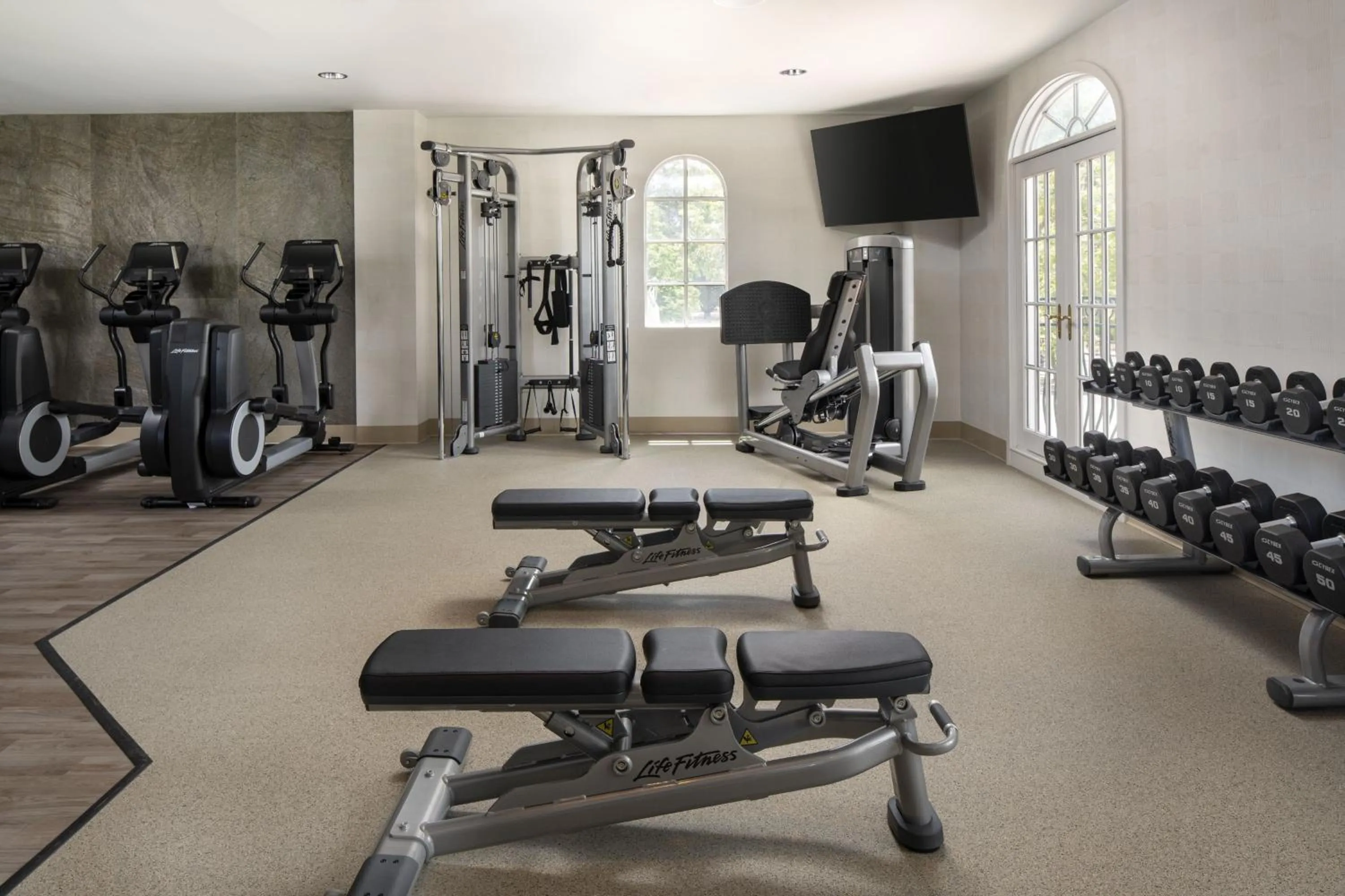 Fitness centre/facilities in The Westin Palo Alto