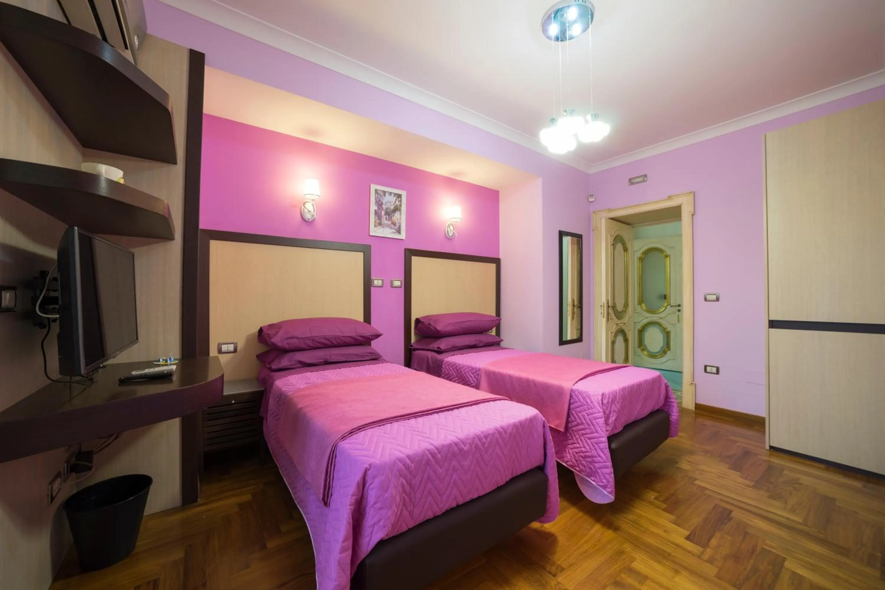 Bed in B&B 'O Sole Mio!